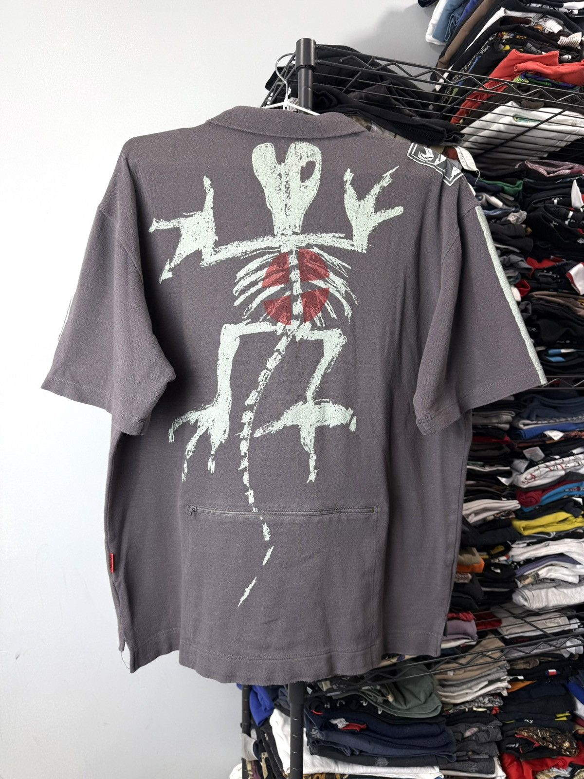 Sun Surf Vintage Skeleton Surf Style Big Print T Shirt Stussy Hype Size US M / EU 48-50 / 2 - 1 Thumbnail