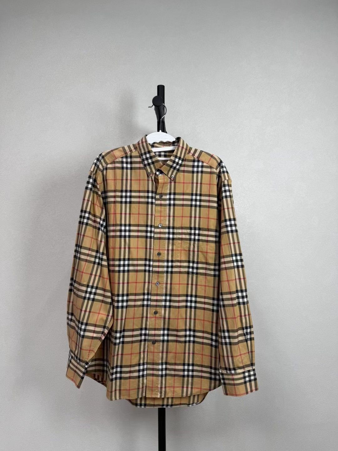Burberry Burberry Red Line Check Shirt Size US M / EU 48-50 / 2 - 1 Thumbnail