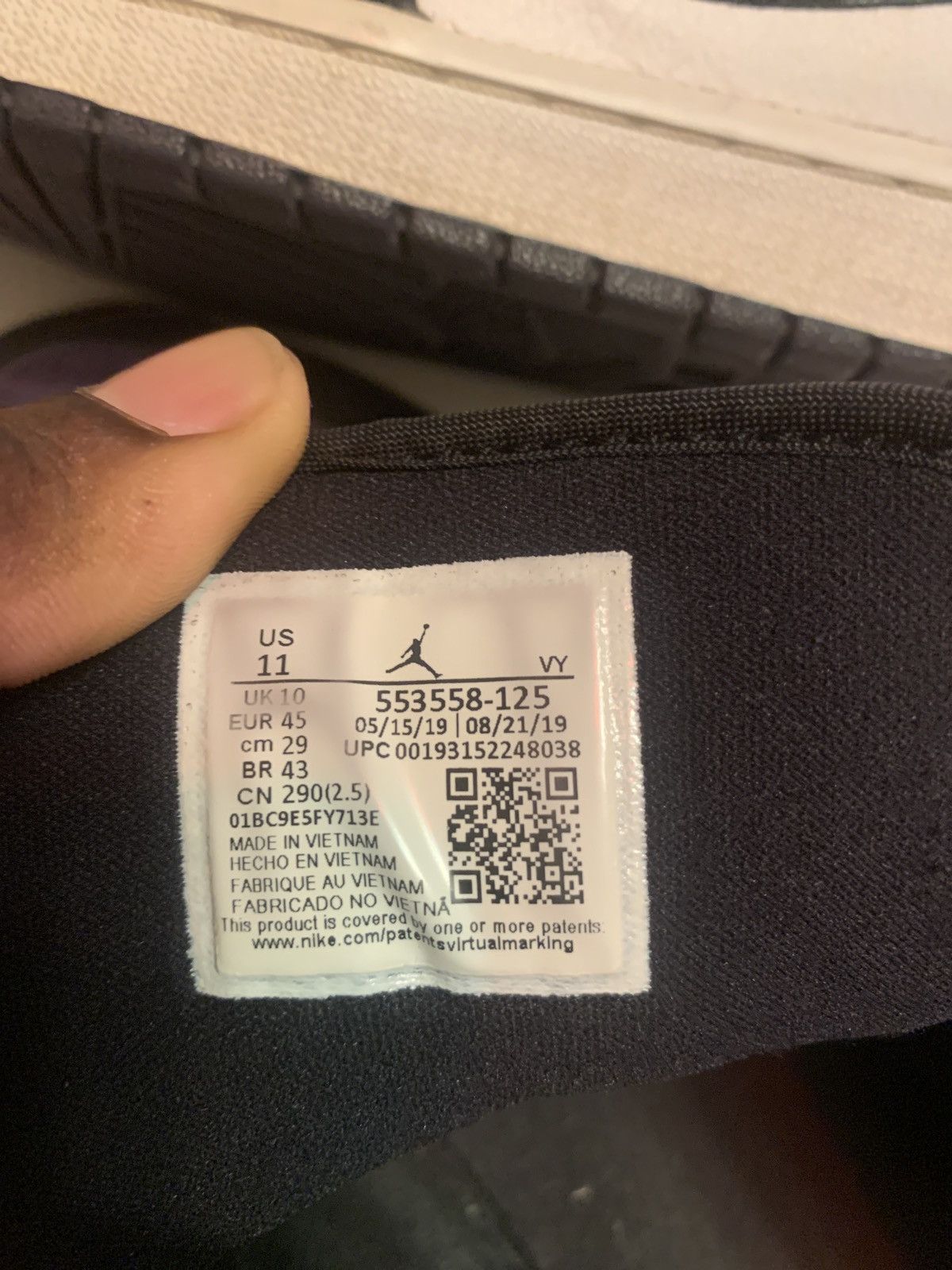 Jordan Brand Air Jordan 1 Low Size US 11 / EU 44 - 3 Thumbnail