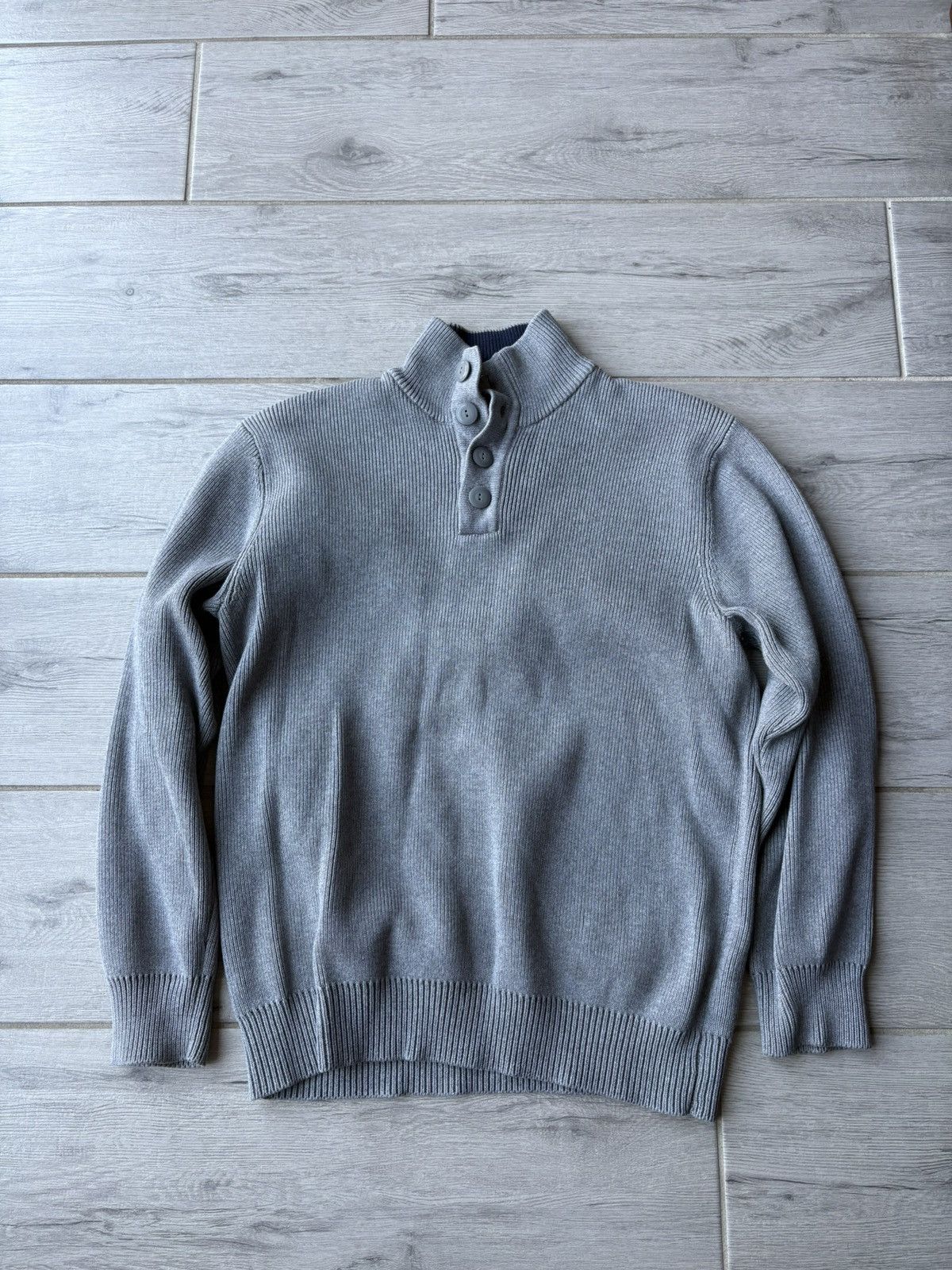 Old Navy VINTAGE Y2K OLD NAVY BUTTON UP SWEATSHIRT Size US L / EU 52-54 / 3 - 1 Thumbnail