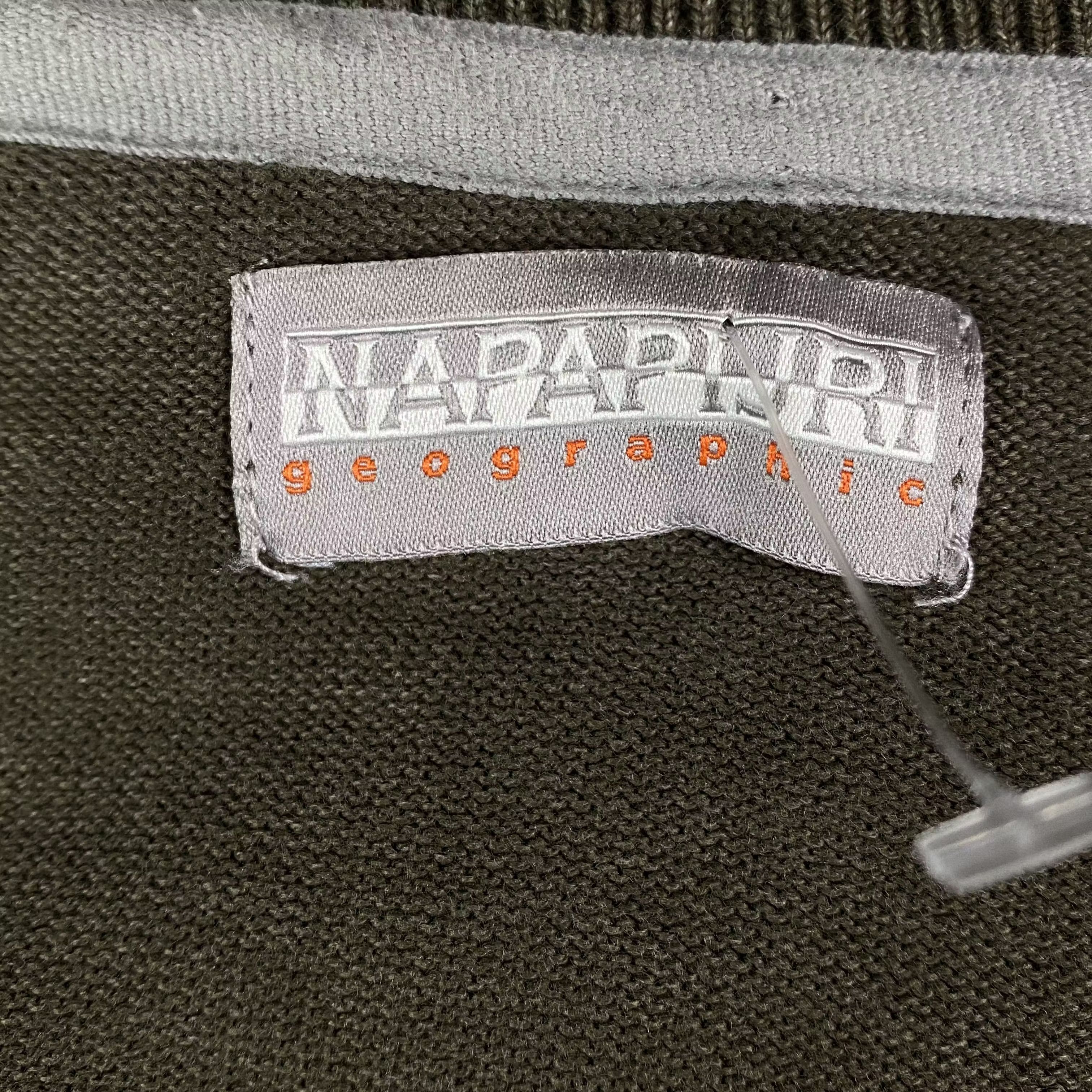 Napapijri Mens Sweater Pullover Napapijri Vintage V Neck Size XXL Size US XXL / EU 58 / 5 - 4 Thumbnail