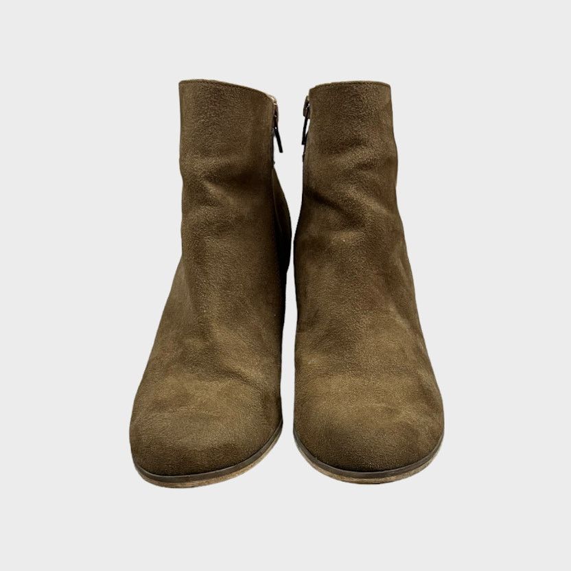 Nordstrom Abound | Loren Brown Heeled Ankle Booties | Size 9 Size US 9 / IT 39 - 6 Thumbnail