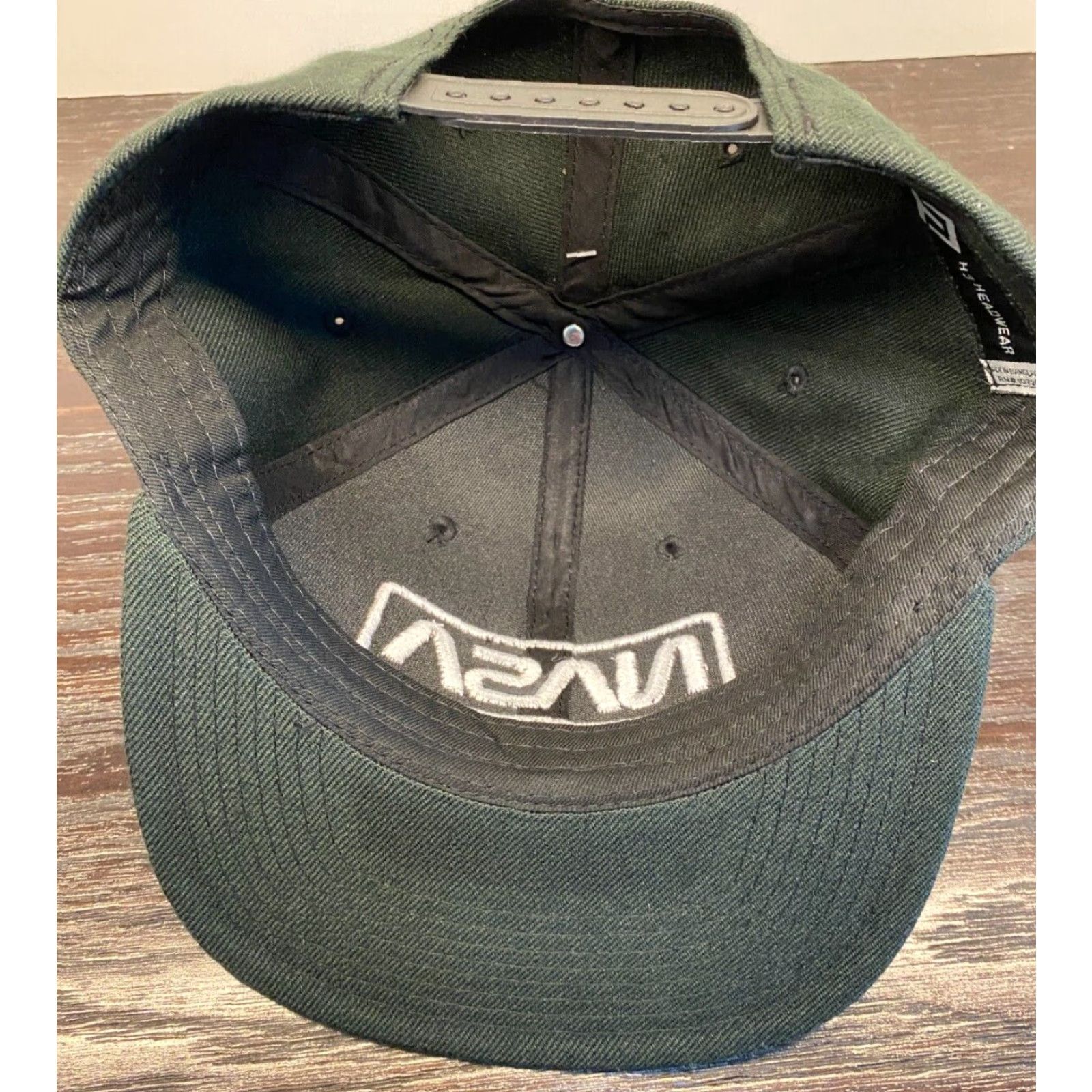 NASA NASA H3 Headwear Adult Black Cotton Twill Snapback Hat Space Logo Unisex Adjustable Size ONE SIZE - 6 Thumbnail