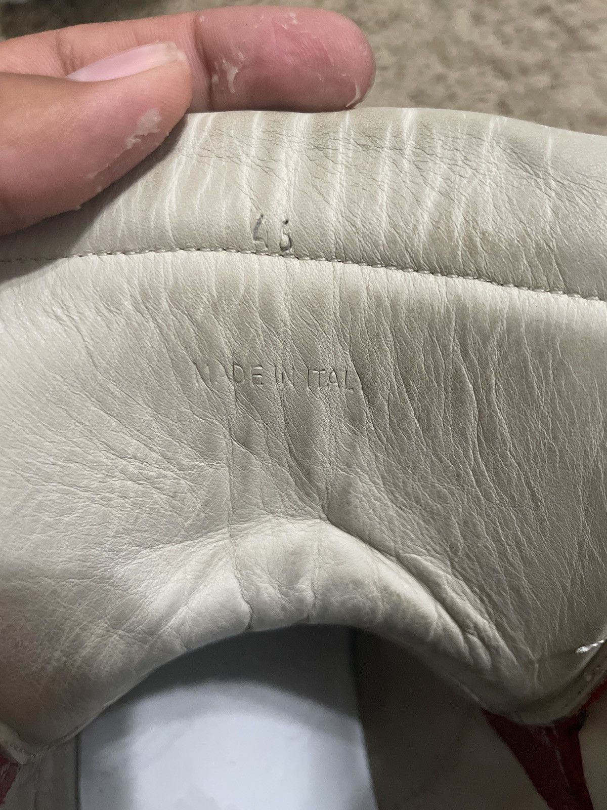 Maison Margiela Margiela Future Red Styrofoam Size US 12.5 / EU 45-46 - 12 Thumbnail