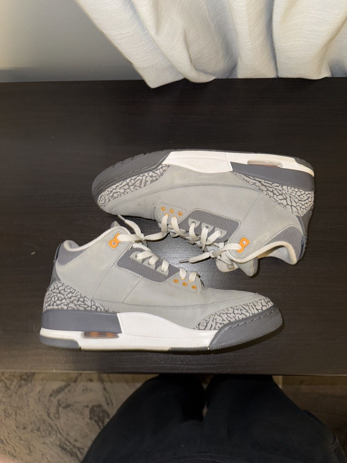 Jordan Brand × Nike Jordan 3 Cool Grey Size US 10.5 / EU 43-44 - 7 Thumbnail