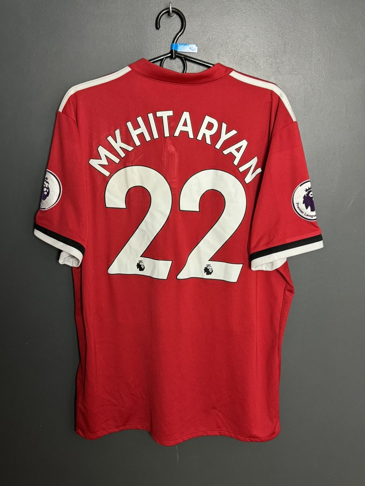 Adidas Manchester United 17/18 Home Mkhitaryan Football Jersey Size US XL / EU 56 / 4 - 1 Thumbnail