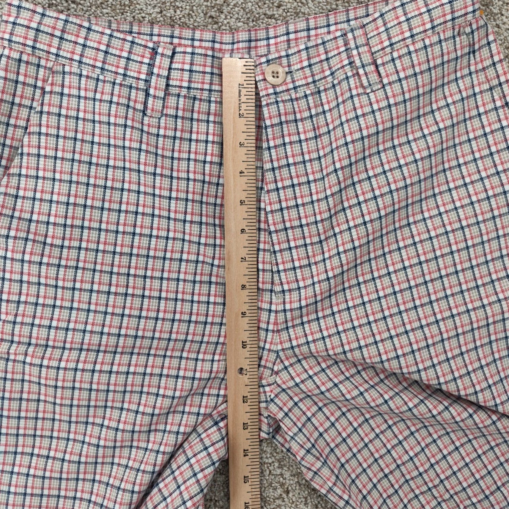 Katin Katin Shorts Mens 32 Plaid Chino Flat Front Casual Outdoor Golf Size US 32 / EU 48 - 7 Thumbnail