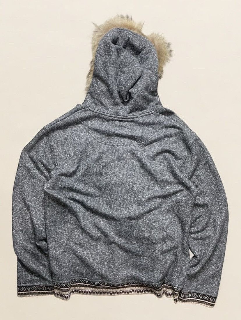 Japanese Brand Japanese Vintage ifsixwasnine lgb style Fur Zip Up Hoodie Size US XL / EU 56 / 4 - 2 Thumbnail