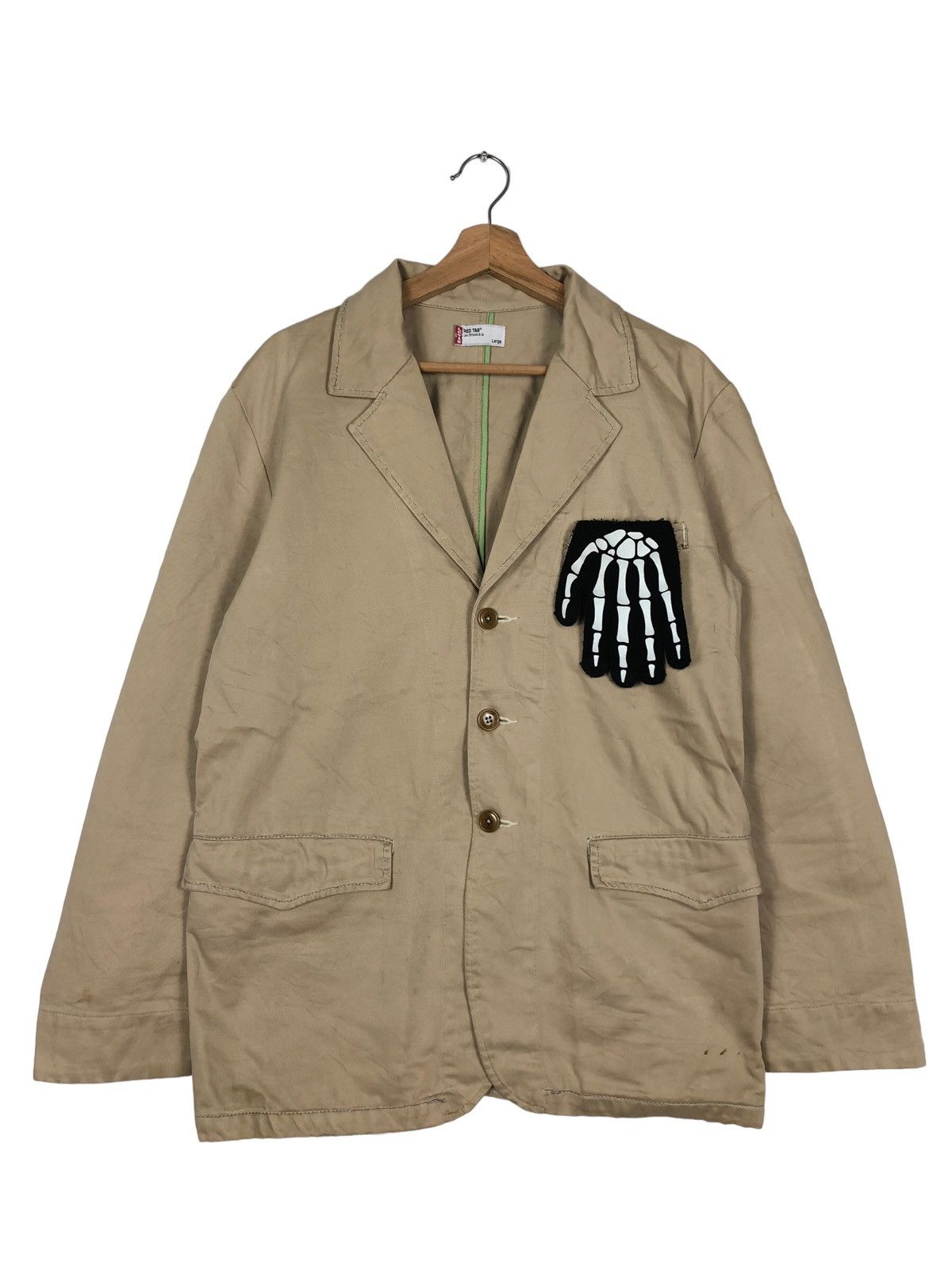 Levi's 🔥90’s Vintage Chore Jacket Double Breast Levi’s Red Tab Size US L / EU 52-54 / 3 - 1 Thumbnail