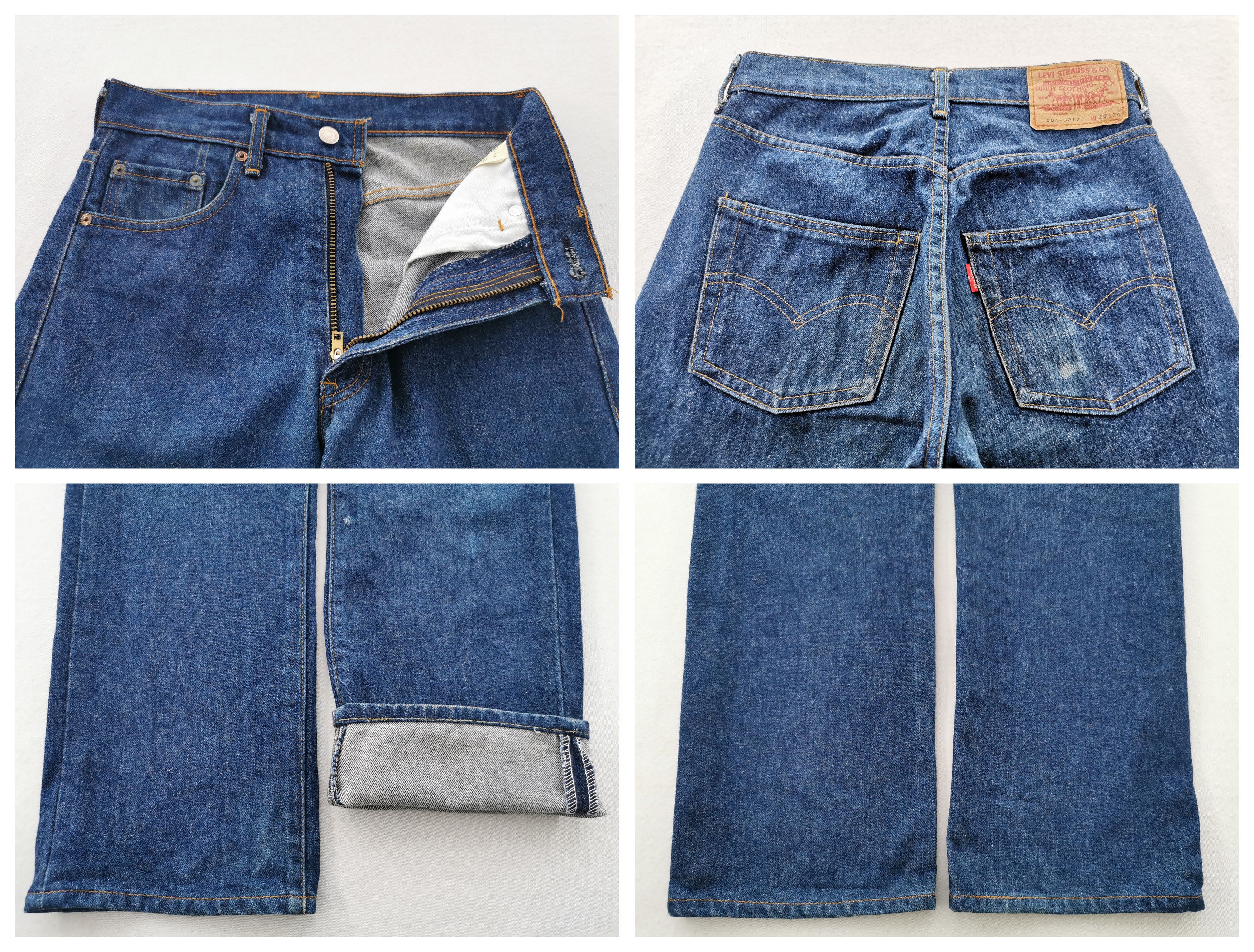 Levi's Vintage Levis Lot 504 Denim Made In Japan Size 25/29x34 Size 25" / US 0 / IT 36 - 8 Thumbnail