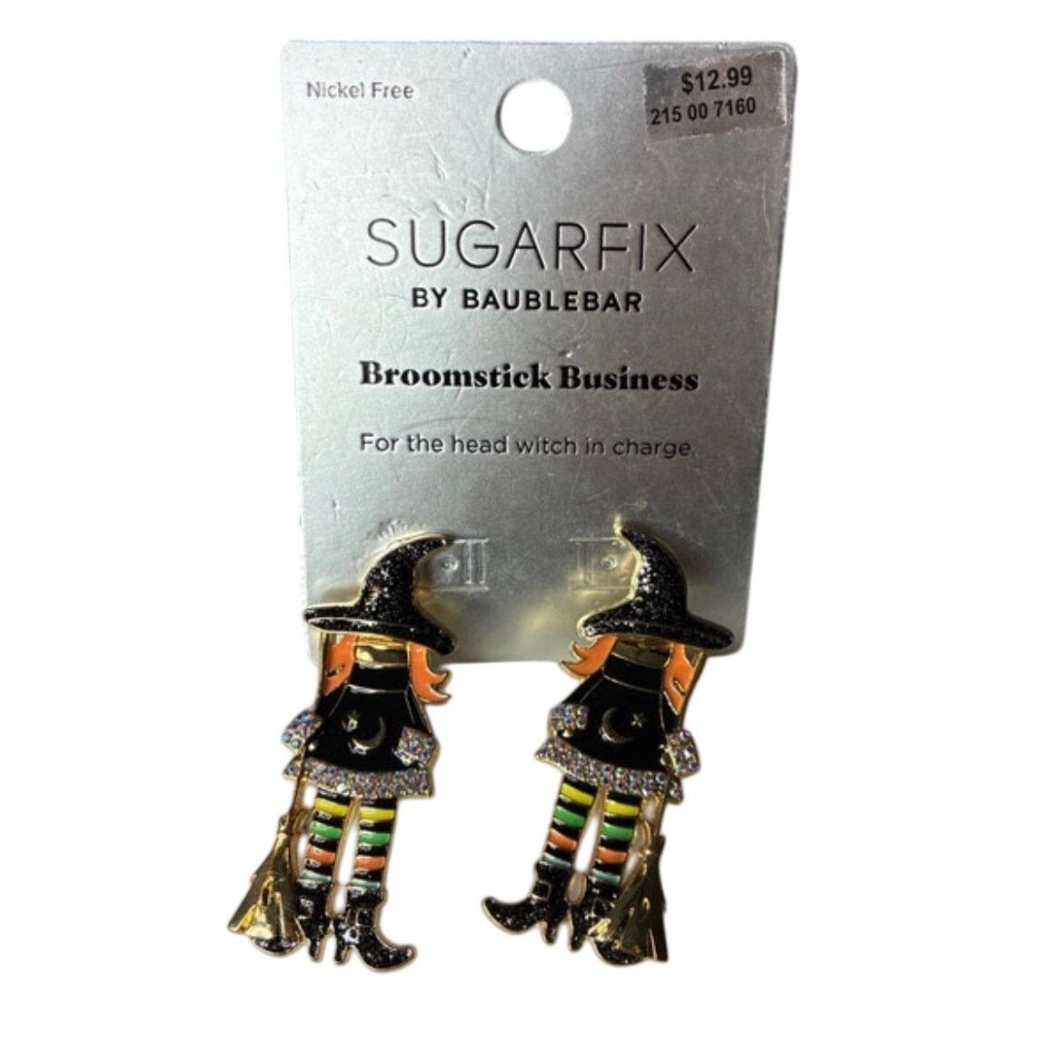 Other Sugarfix by baublebar broomstick business witch earrings Size ONE SIZE - 1 Thumbnail