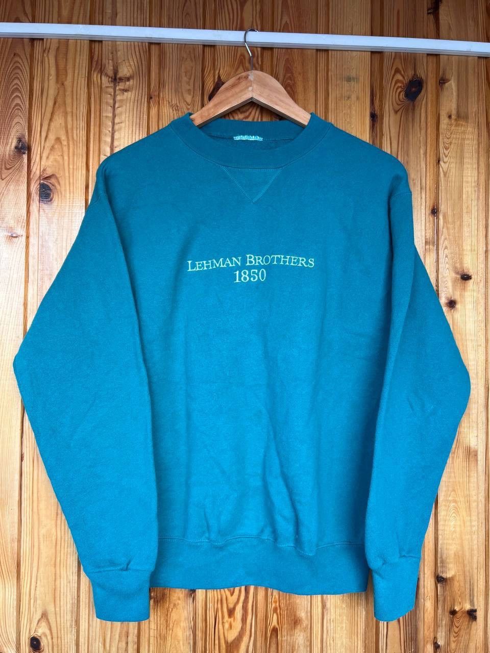 Vintage 90s Lehman brothers employee crewneck sweatshirt