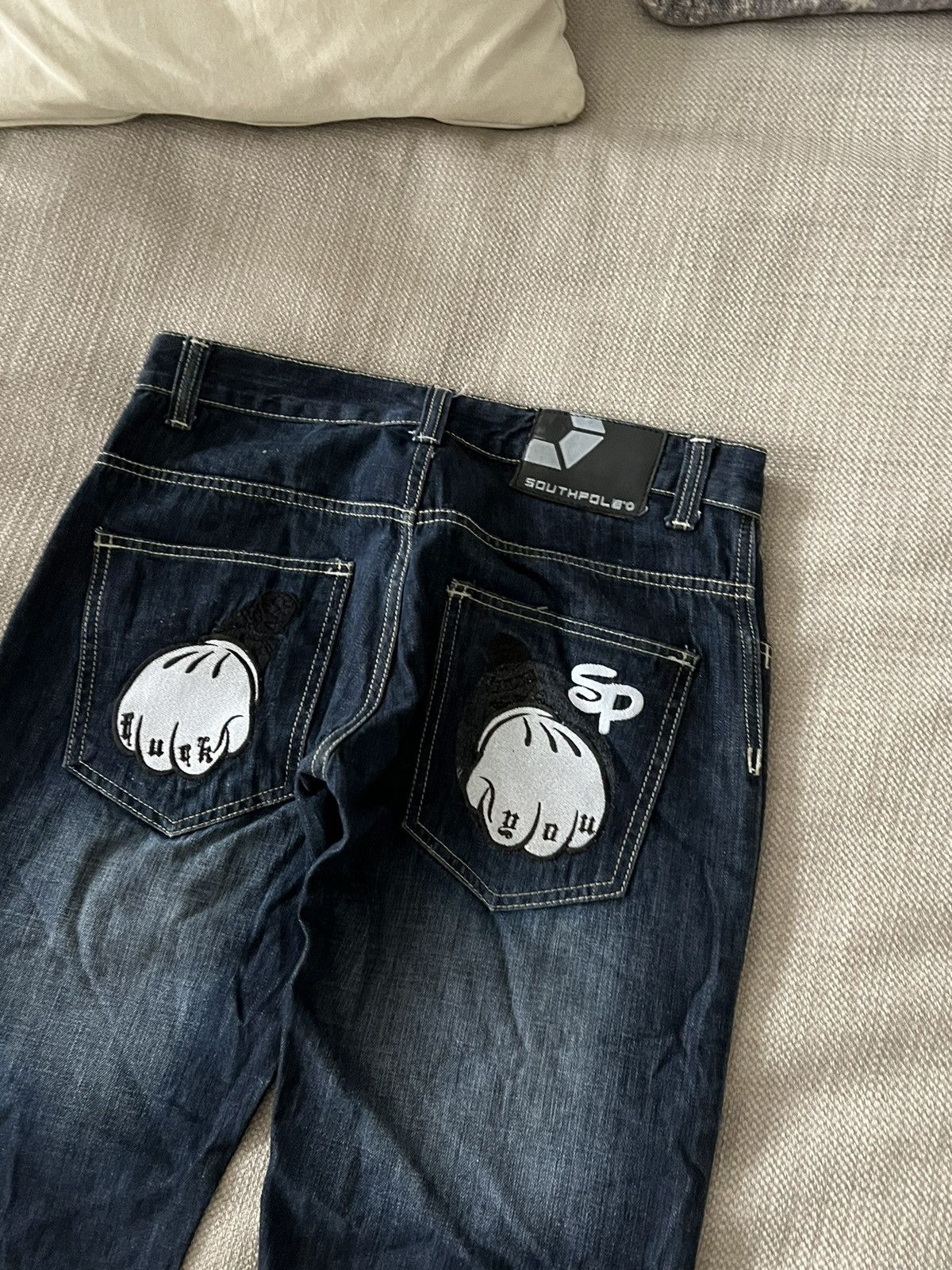 Southpole × Vintage Vintage 💥 Southpole Jeans Pants Denim jnco style Size US 30 / EU 46 - 8 Thumbnail