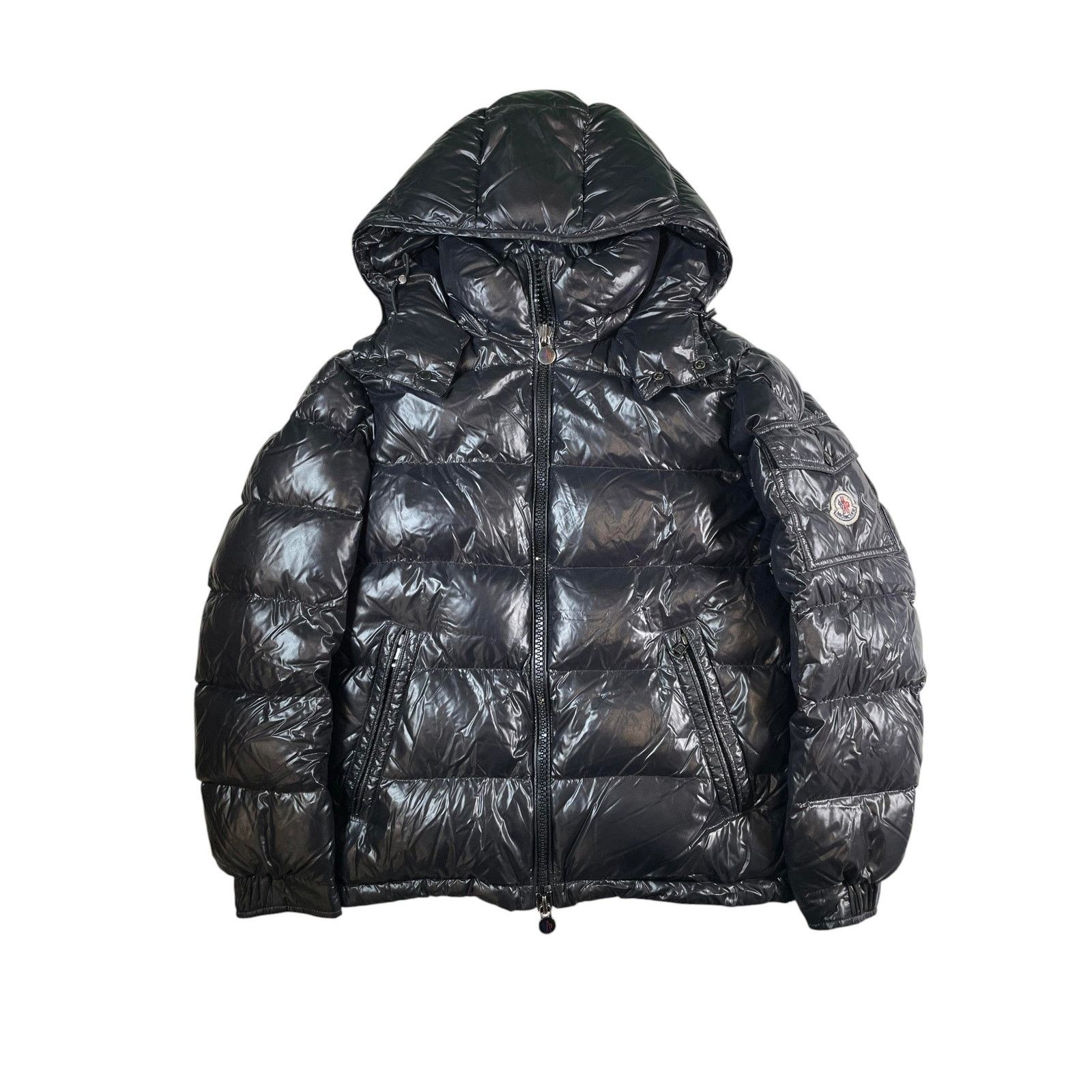Moncler Moncler Maya Black Puffer Jacket Size US XS / EU 42 / 0 - 1 Thumbnail