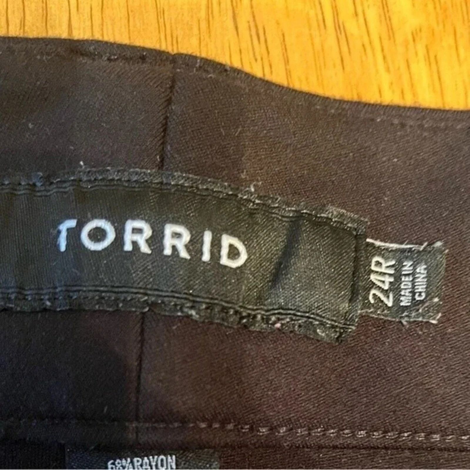 Torrid Torrid Ponte knit pants, size 24R Size 24" / US 00 / IT 34 - 3 Thumbnail