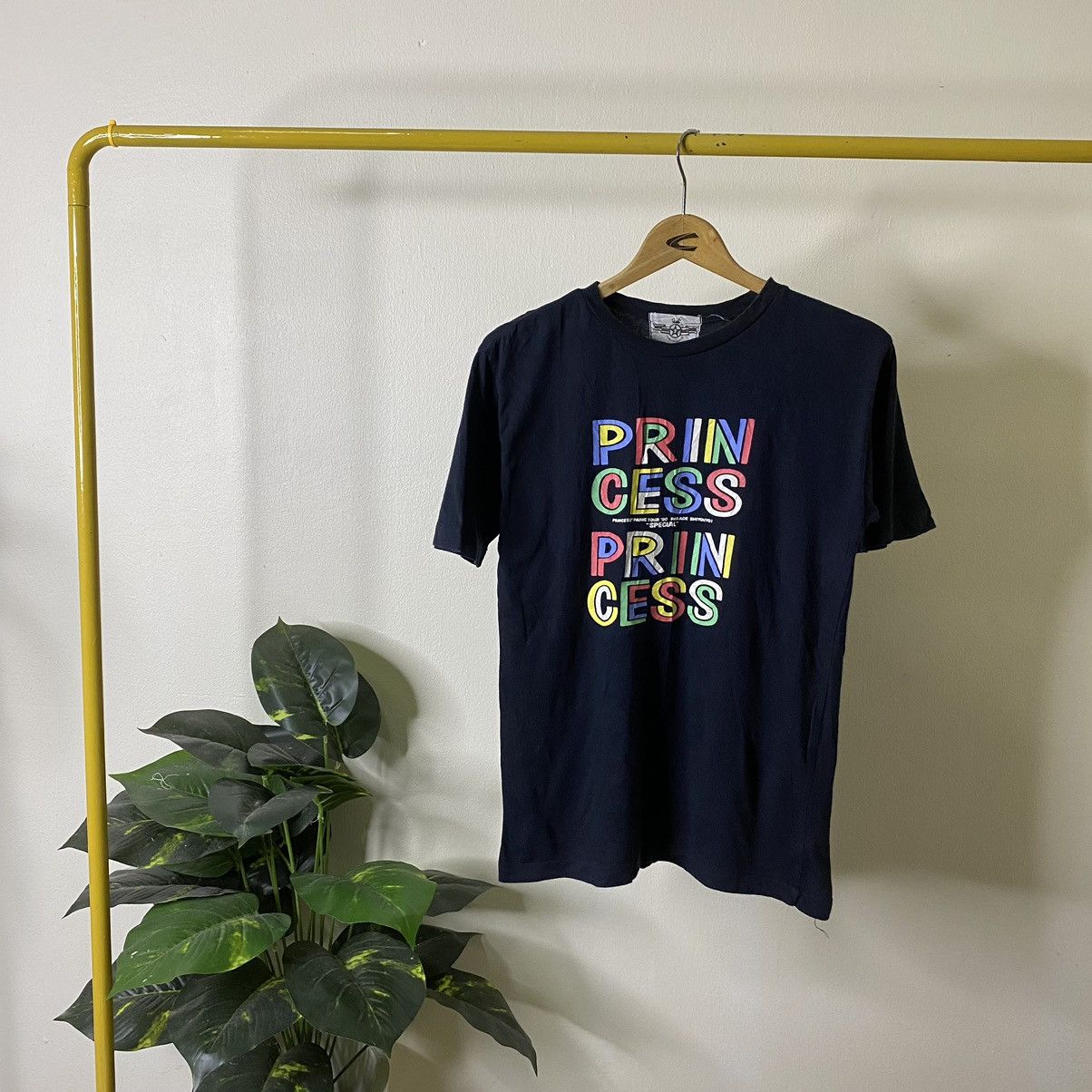 Band Tees 1990s Princess Princess Japanese Girl Pop Band Panic Tour T Size US S / EU 44-46 / 1 - 1 Thumbnail