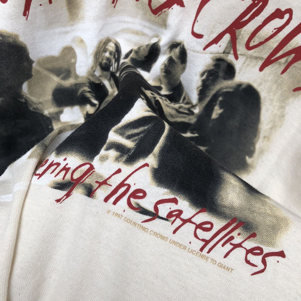 Band Tees Vintage Counting crows - Recovery the satelites 90s Size US XL / EU 56 / 4 - 3 Thumbnail