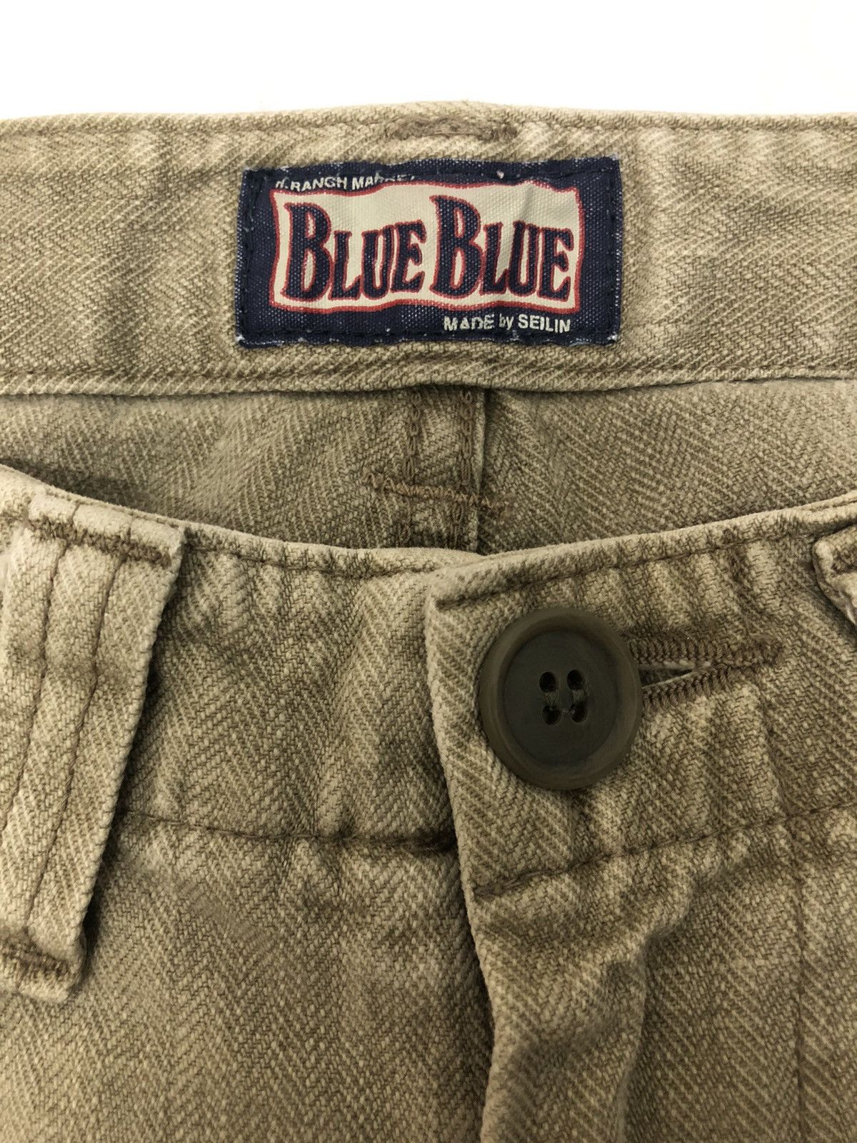 Blue Blue Japan BLUE BLUE 🇯🇵 HBT PATCHWORK DESIGN MILITARY WORKWEAR INSPIRED Size US 32 / EU 48 - 10 Thumbnail
