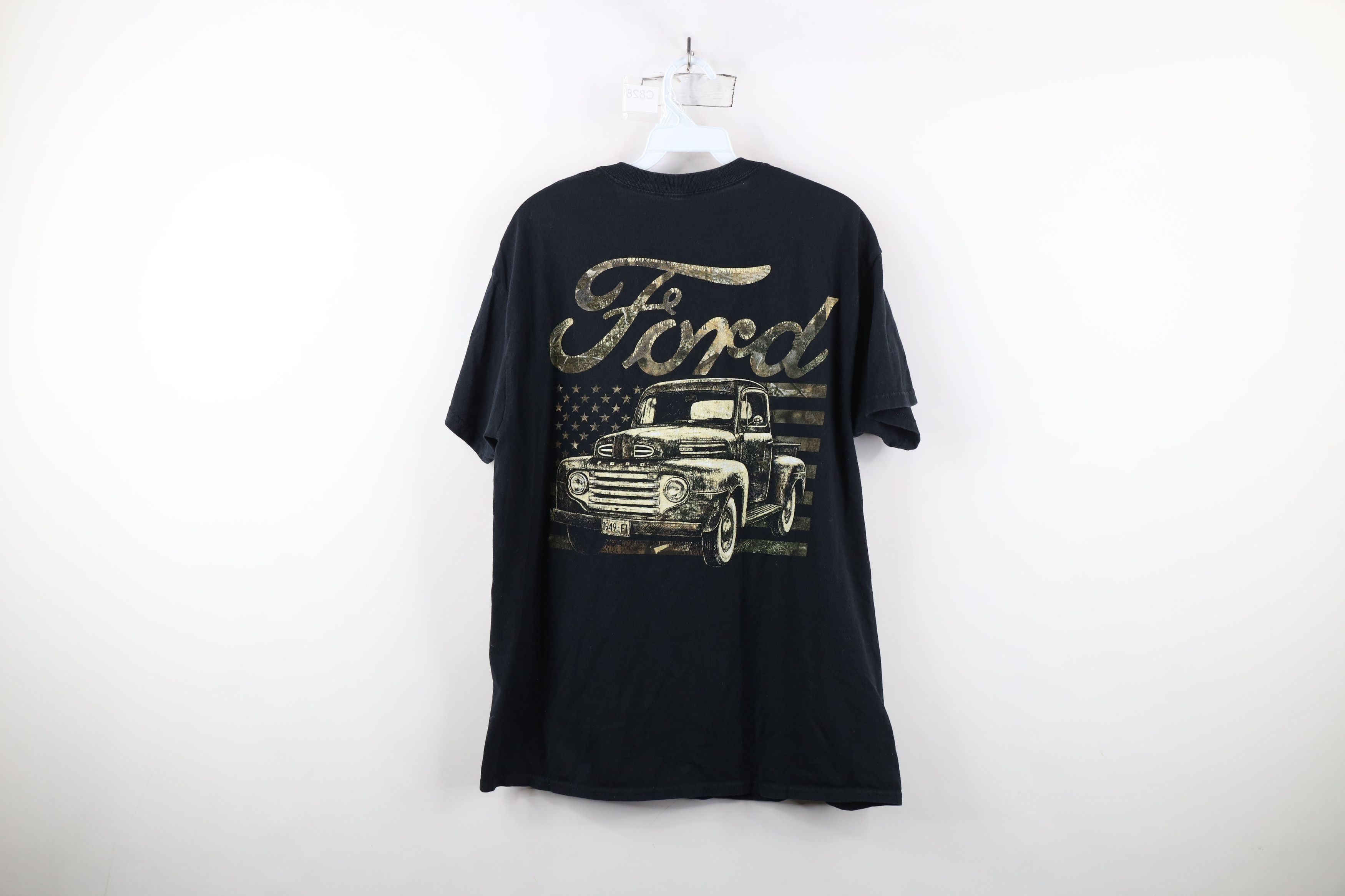 Vintage Vintage Ford Motor Co Spell Out Camouflage Truck T-Shirt Size US L / EU 52-54 / 3 - 12 Thumbnail