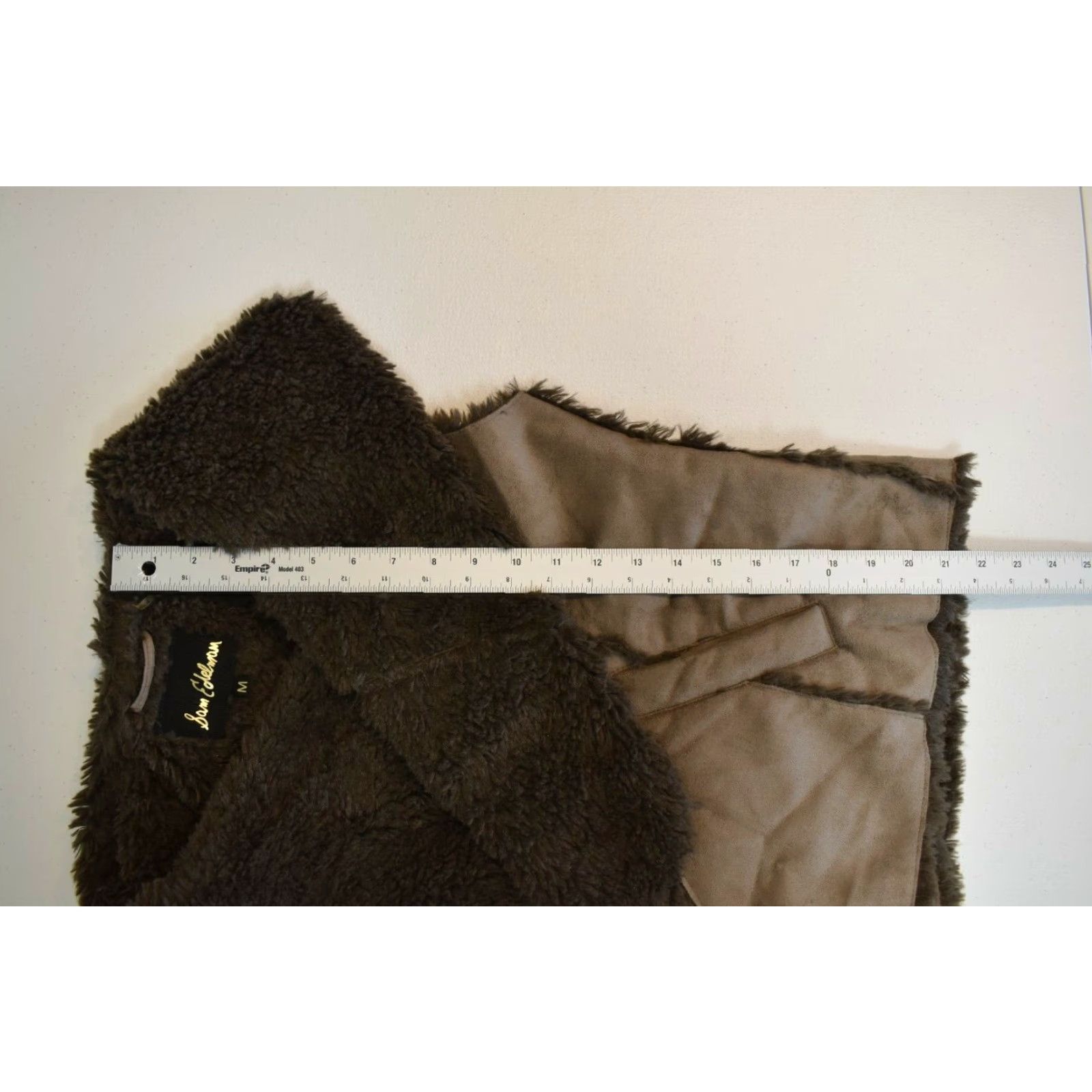 Sam Edelman Sam Edelman Vest Womens Simulated Fur Cowl Neck Tag M Fits Small Size S / US 4 / IT 40 - 8 Thumbnail