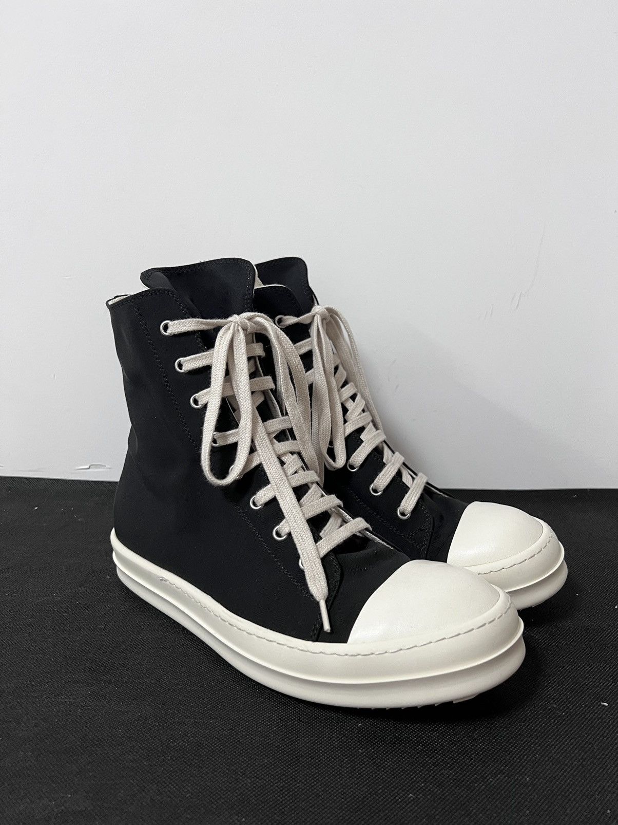Rick Owens Drkshdw Rick owens drkshdw ramones high top sneakers sz 40 Size US 7 / EU 40 - 5 Thumbnail