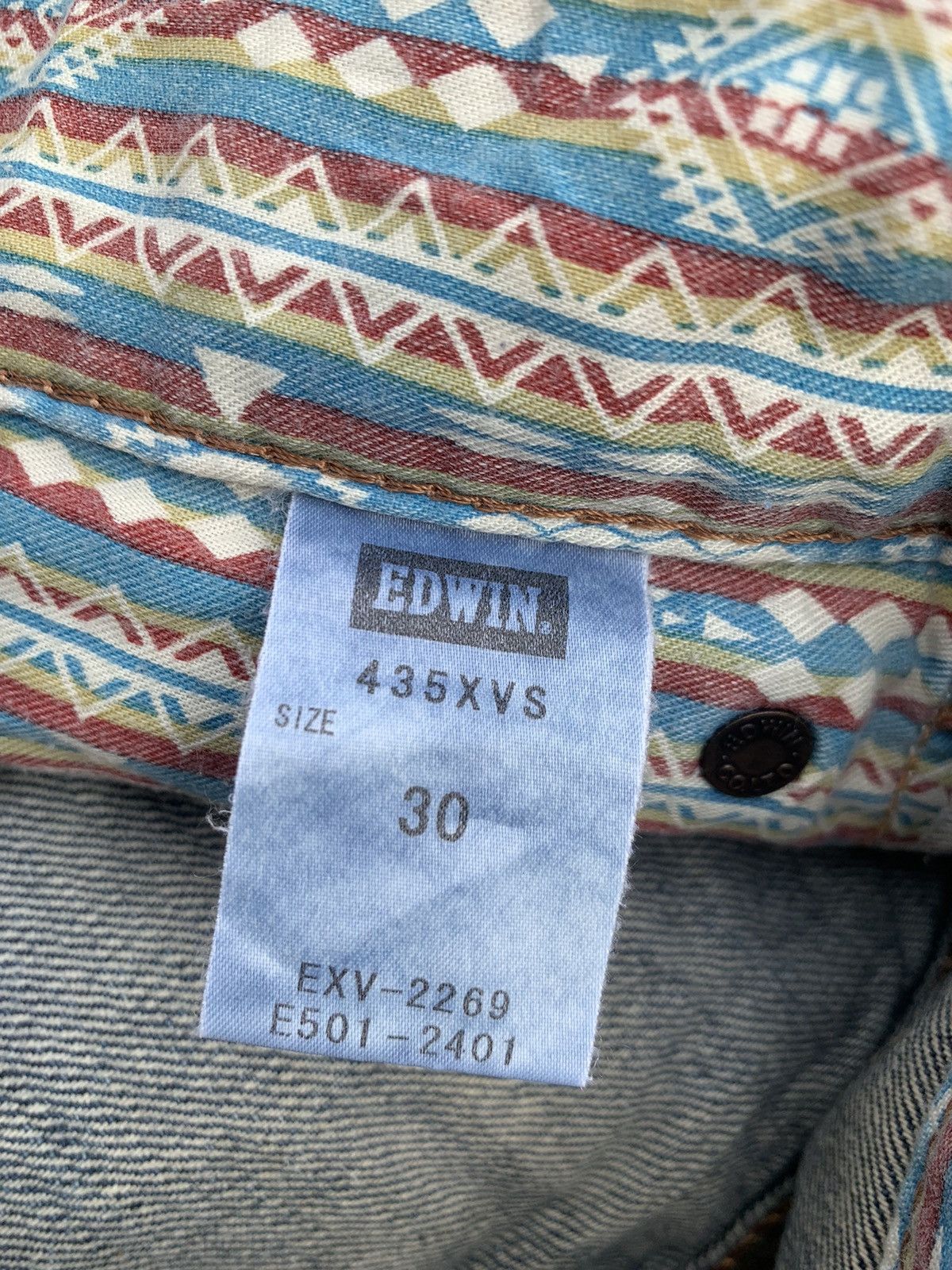 Edwin Vintage Edwin backle back fade blue. Size US 32 / EU 48 - 12 Thumbnail