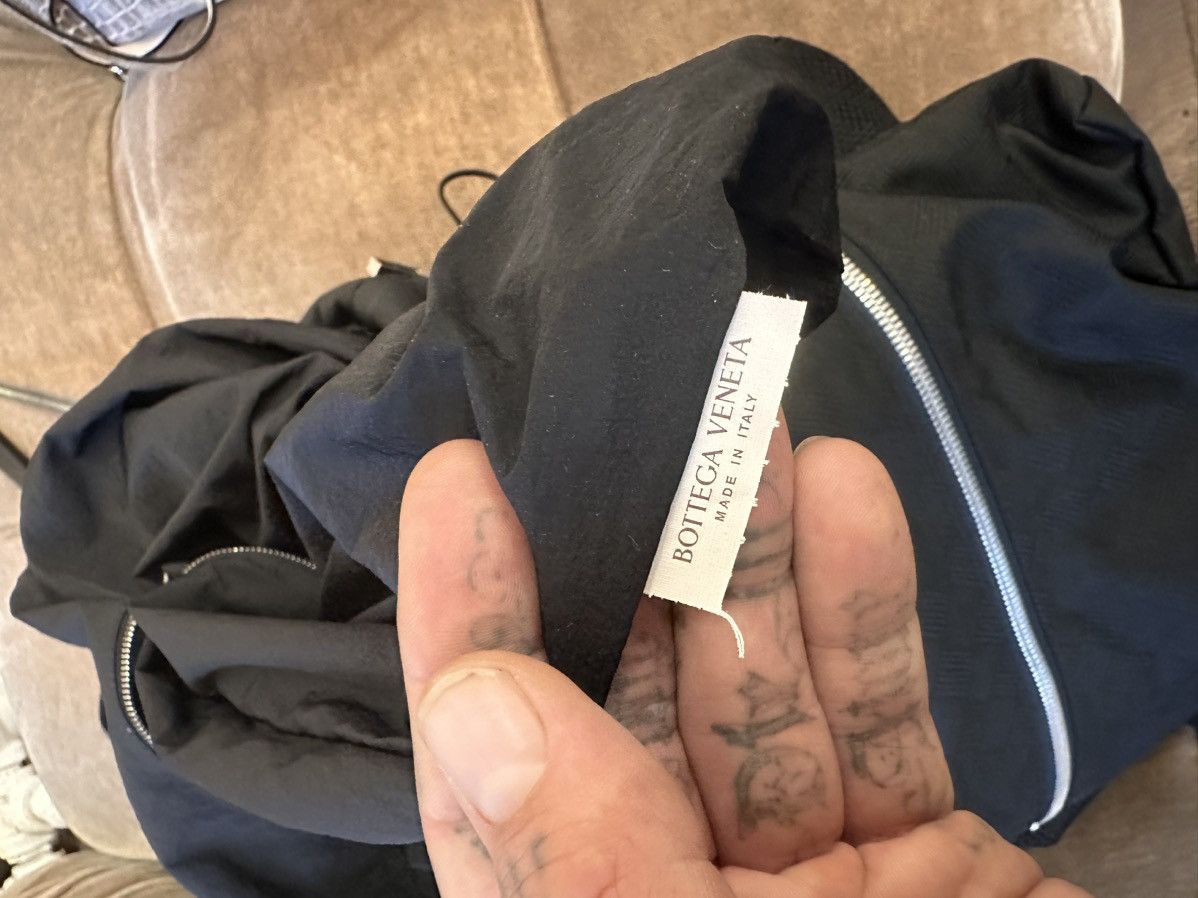 Bottega Veneta Bottega XXL Oversized Cargo Black Backpack Bookbag Travel Size ONE SIZE - 16 Thumbnail