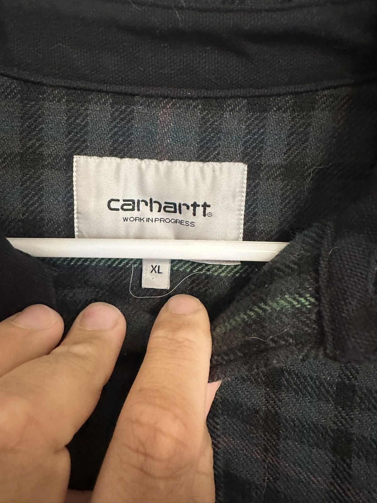 Carhartt Wip Carhartt WIP Green Flannel. Size US XL / EU 56 / 4 - 3 Thumbnail