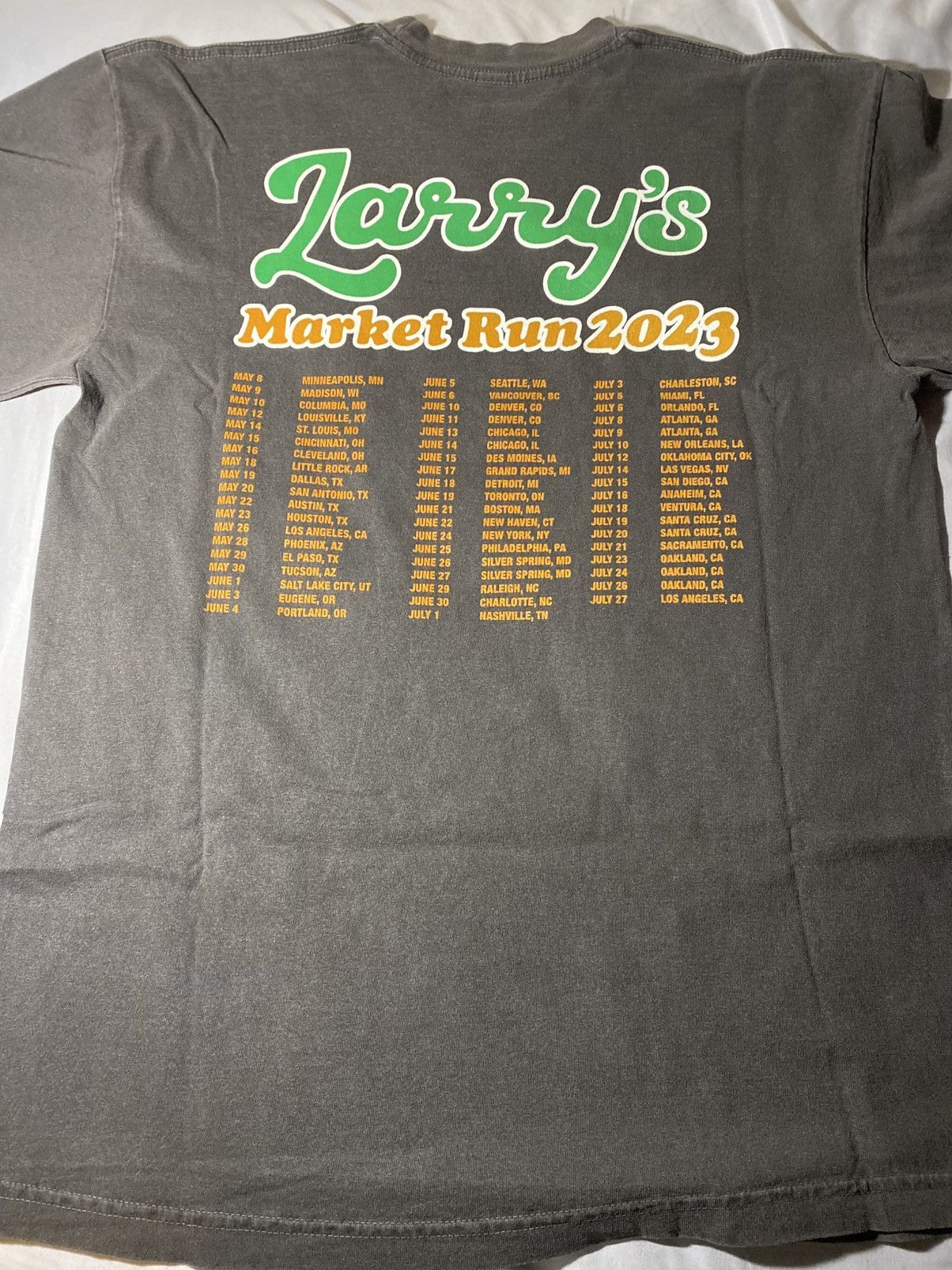 Other Larry June Market Run 2023 Tour Shirt Size US M / EU 48-50 / 2 - 2 Thumbnail