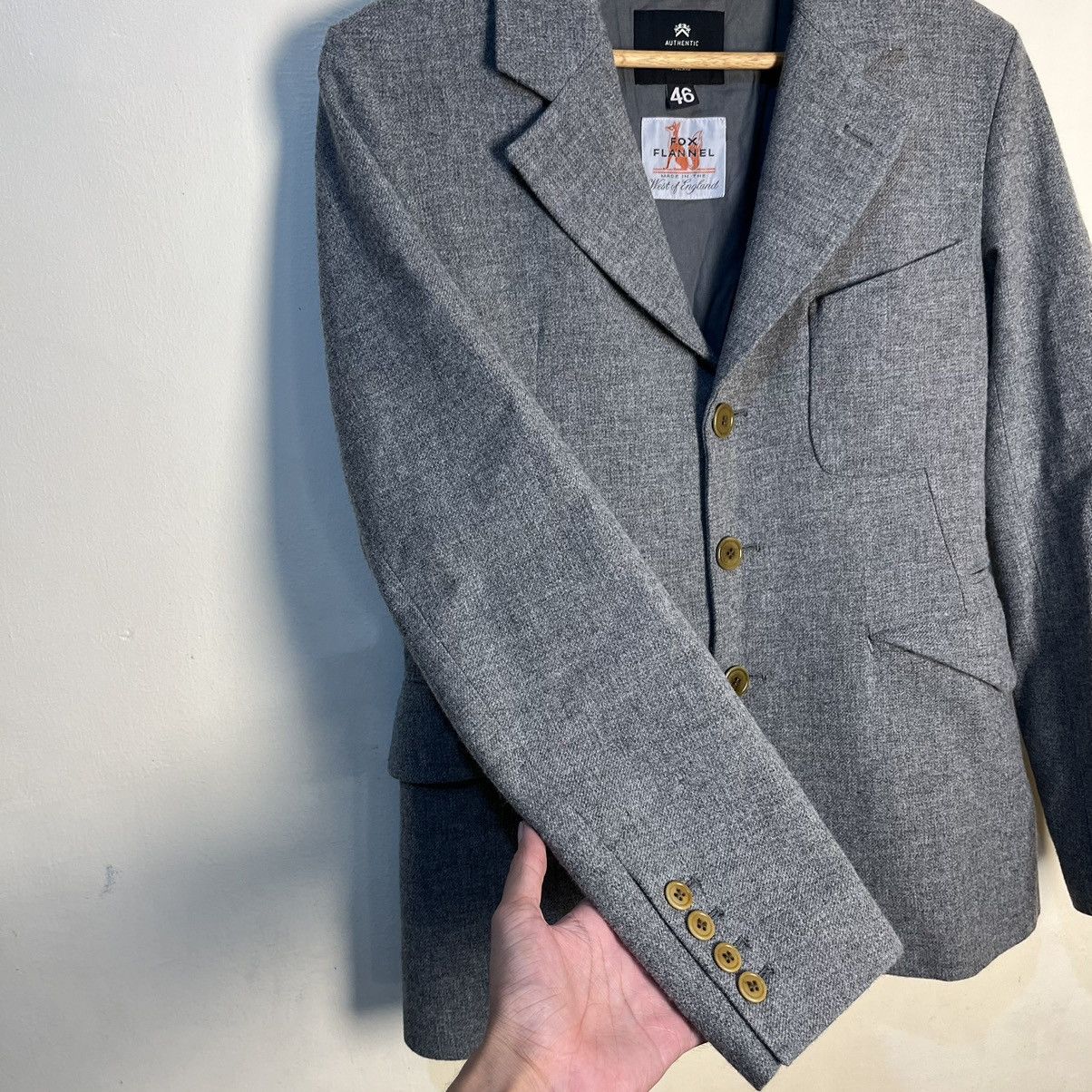 Nigel Cabourn VINTAGE NIGEL CABOURN x FOX BROTHERS SANDY IRVINE BLAZER Size US S / EU 44-46 / 1 - 5 Thumbnail