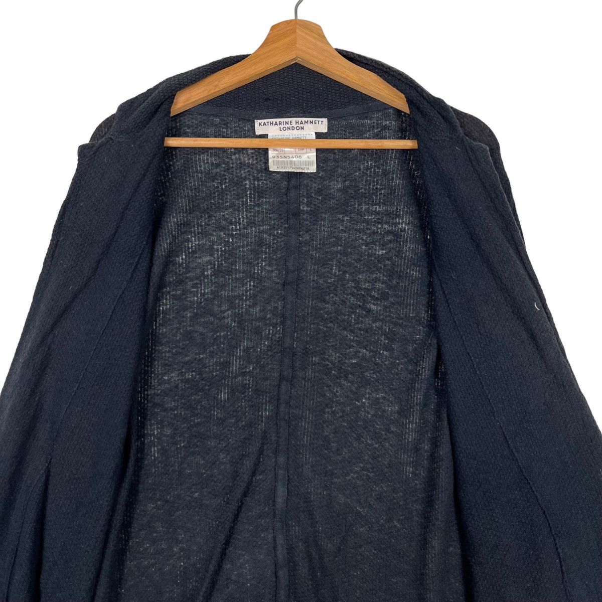 Katharine Hamnett London 🔥 VINTAGE KATHARINE HAMNETT LONDON CARDIGAN Size US L / EU 52-54 / 3 - 11 Thumbnail