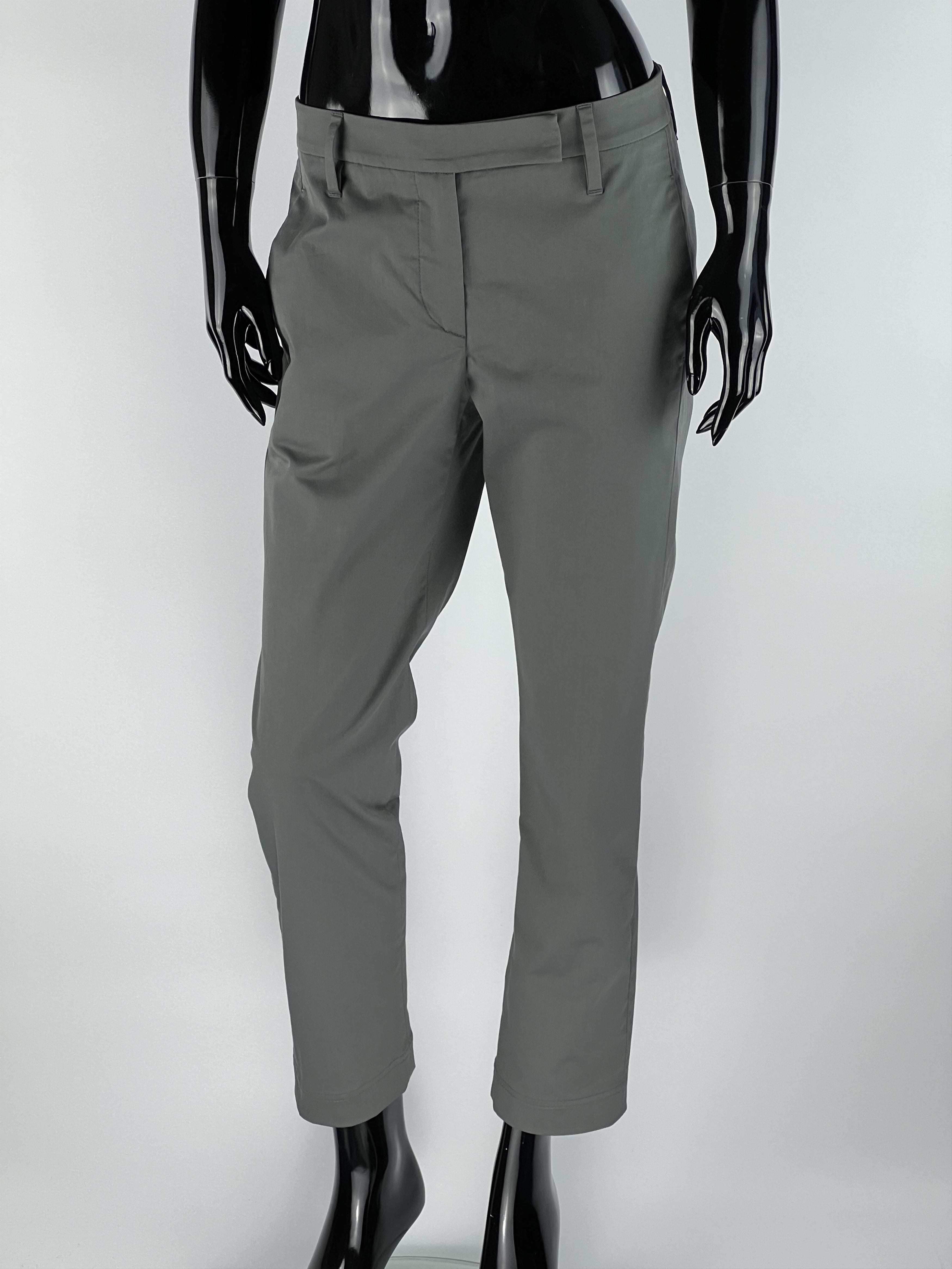 Brunello Cucinelli Brunello Cucinelli Cropped Cotton Trousers Pants Size IT42 Size 28" / US 6 / IT 42 - 1 Thumbnail