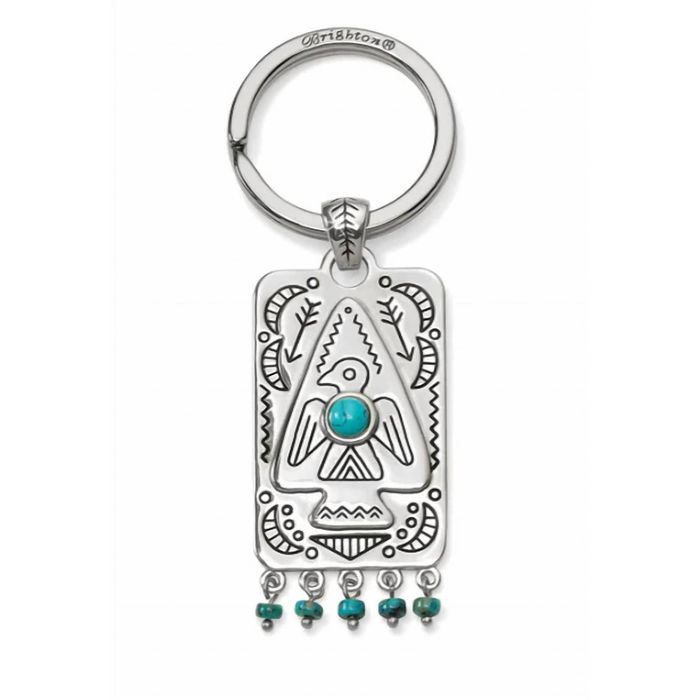 Designer Southwest Dream Pueblo Key Fob In Silver Tq | Grailed