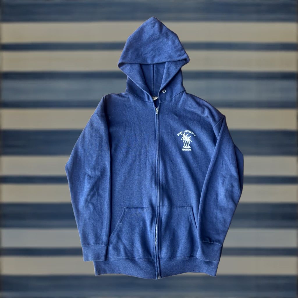 Designer × Streetwear × Vintage 74 is war zip up hooded sweatshirt