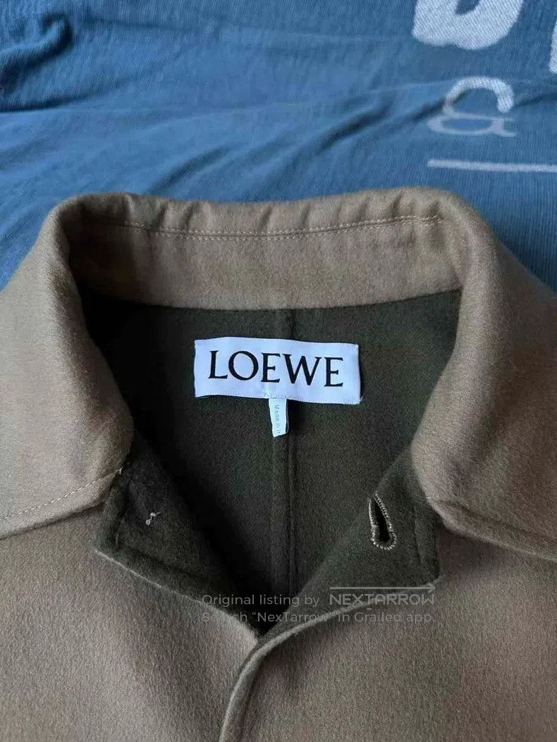 Loewe Loewe leather label wool jacket. Size US S / EU 44-46 / 1 - 3 Thumbnail