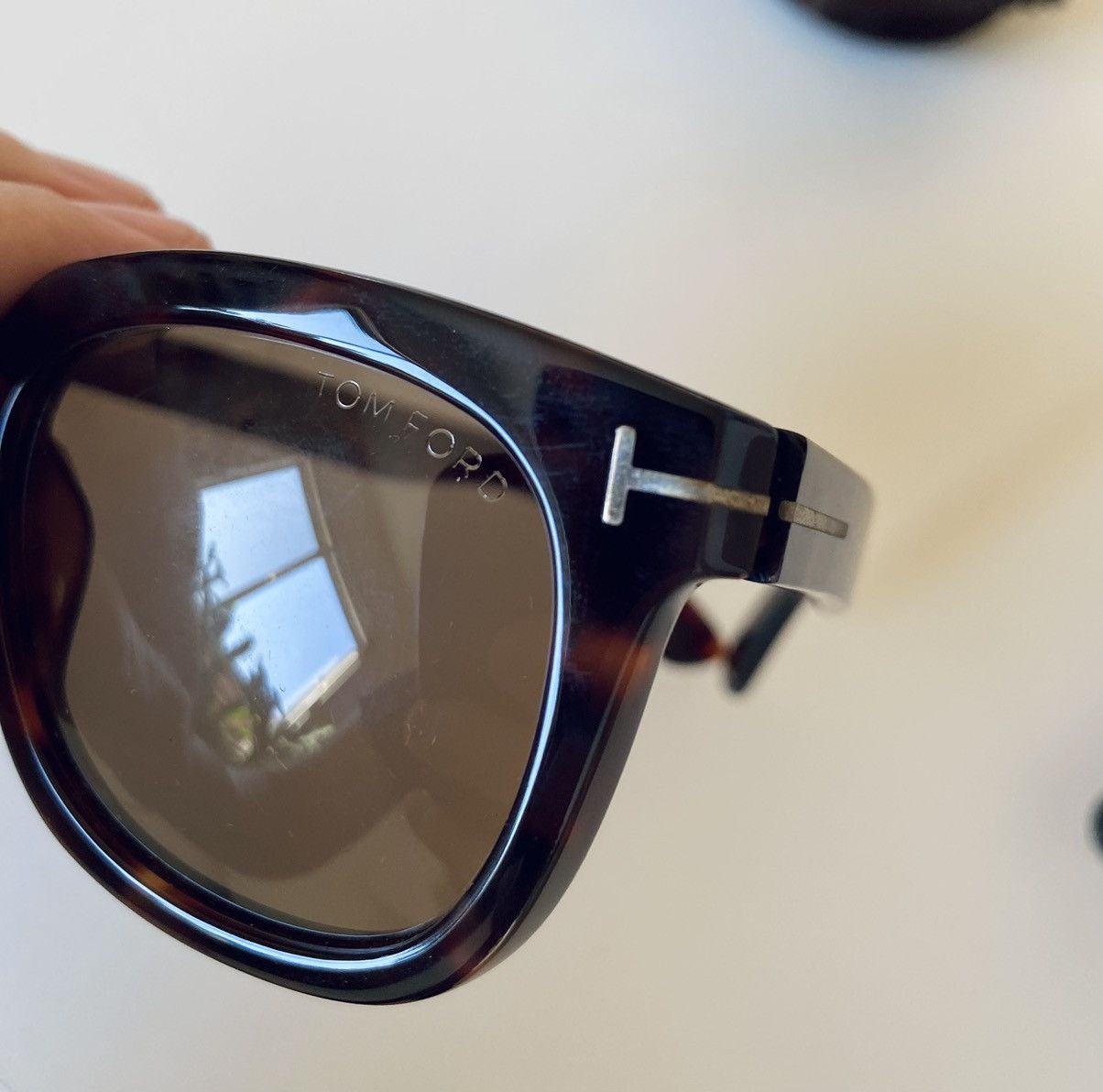 Tom Ford Tom Ford Tortoise Aviator Campbell sunglasses Size ONE SIZE - 2 Thumbnail