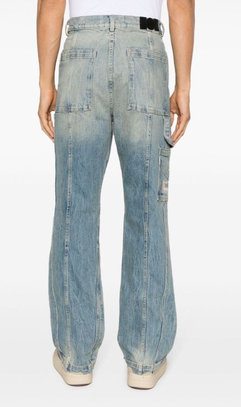 Nahmias Nahmias Straight Leg Panelled Jeans Size US 34 / EU 50 - 7 Thumbnail