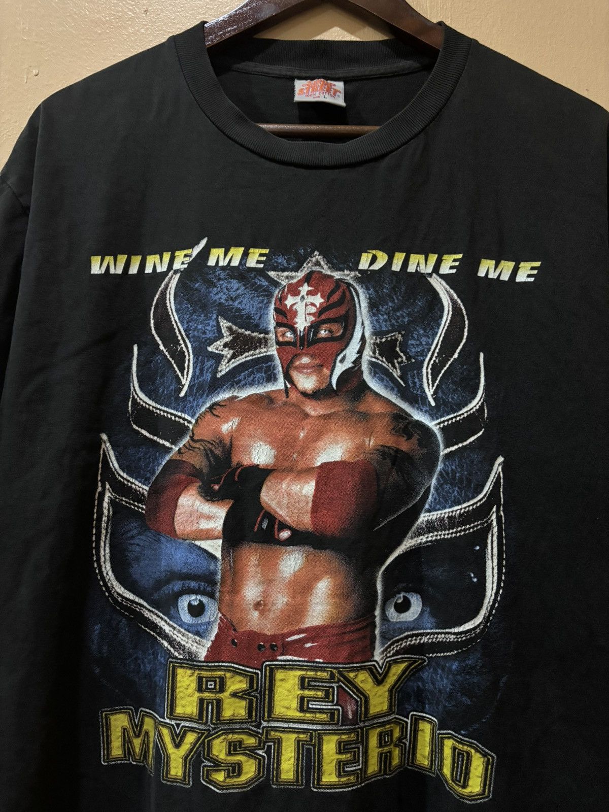 WWE Vintage Rey Mysterio Tshirt Size US L / EU 52-54 / 3 - 3 Thumbnail