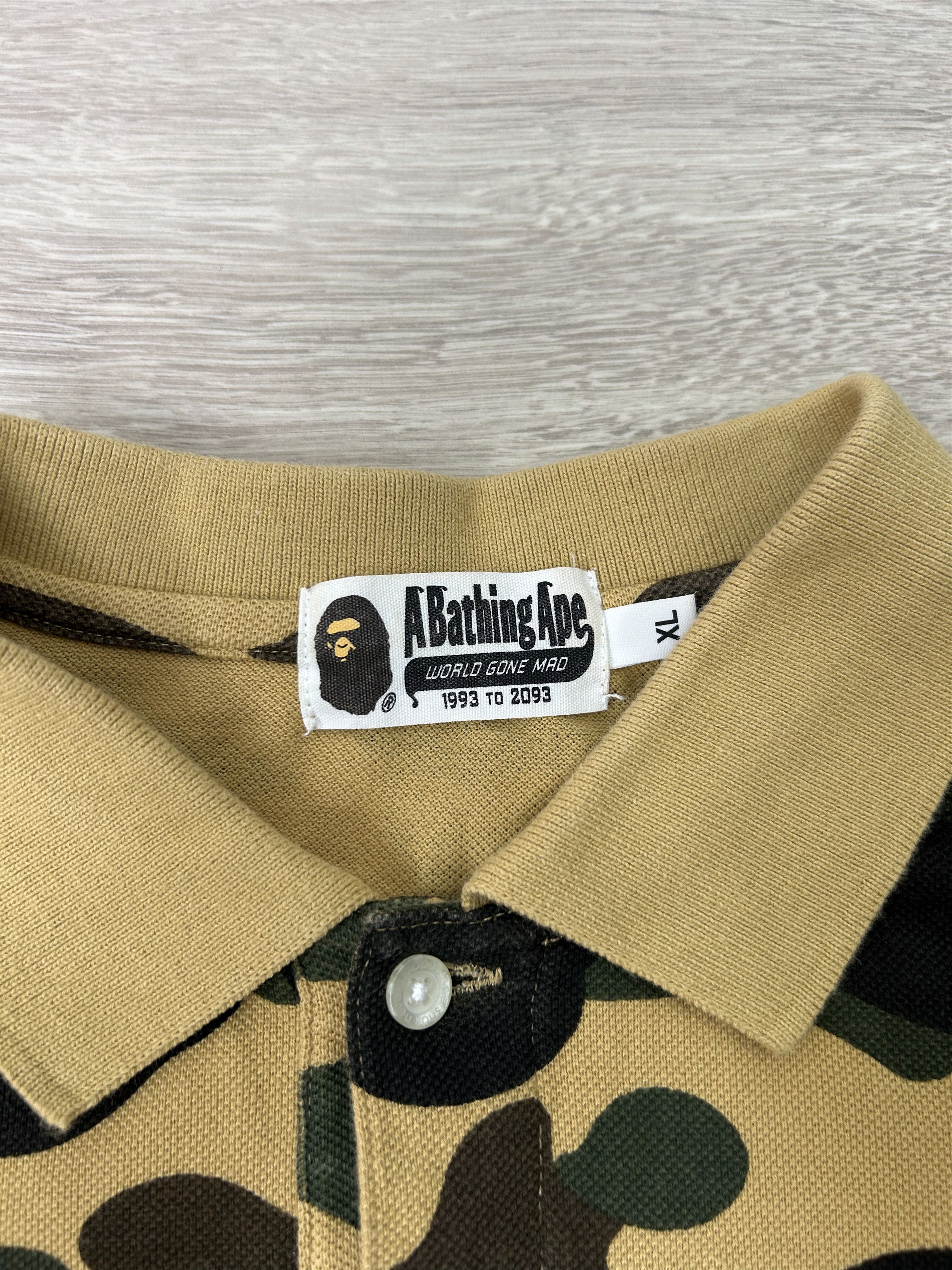 Bape BAPE 1st Camo Polo [Size XL] Size US XL / EU 56 / 4 - 3 Thumbnail