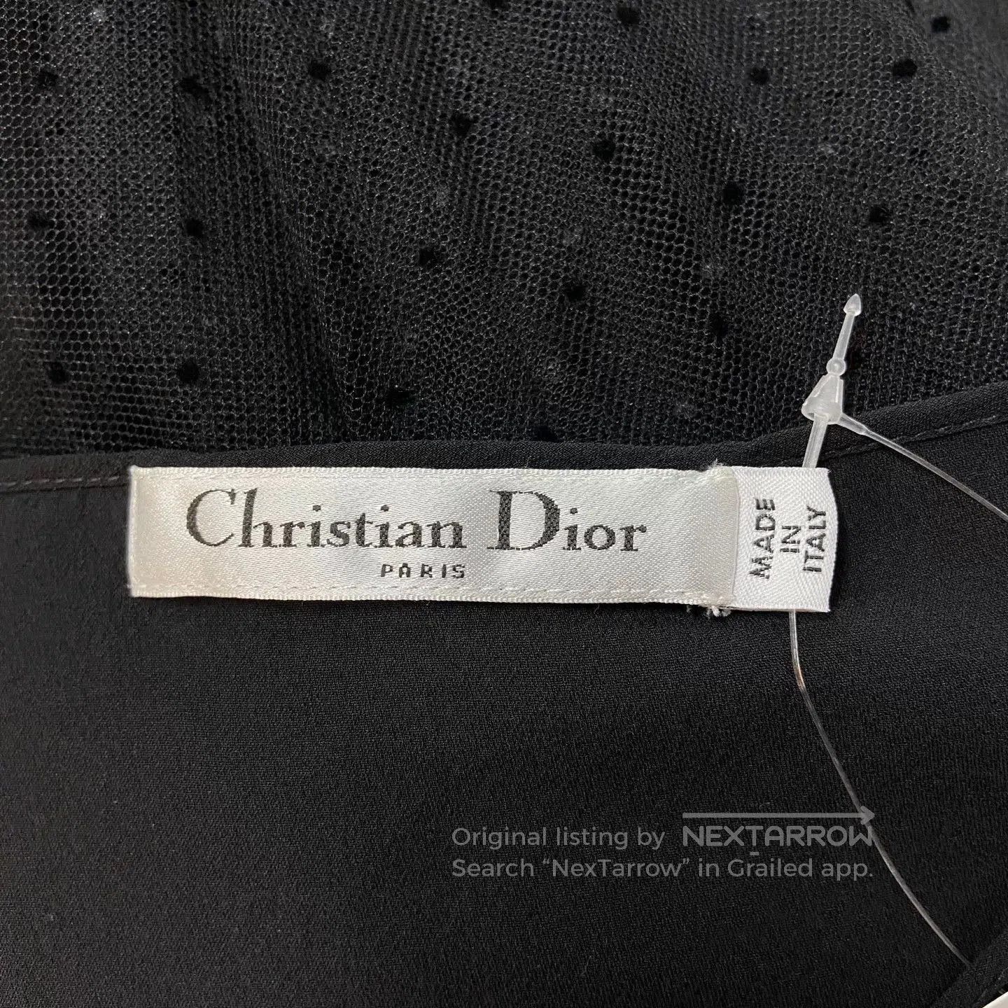 Dior black lace skirt by dior size 36. Size US 36 / EU 52 - 4 Thumbnail