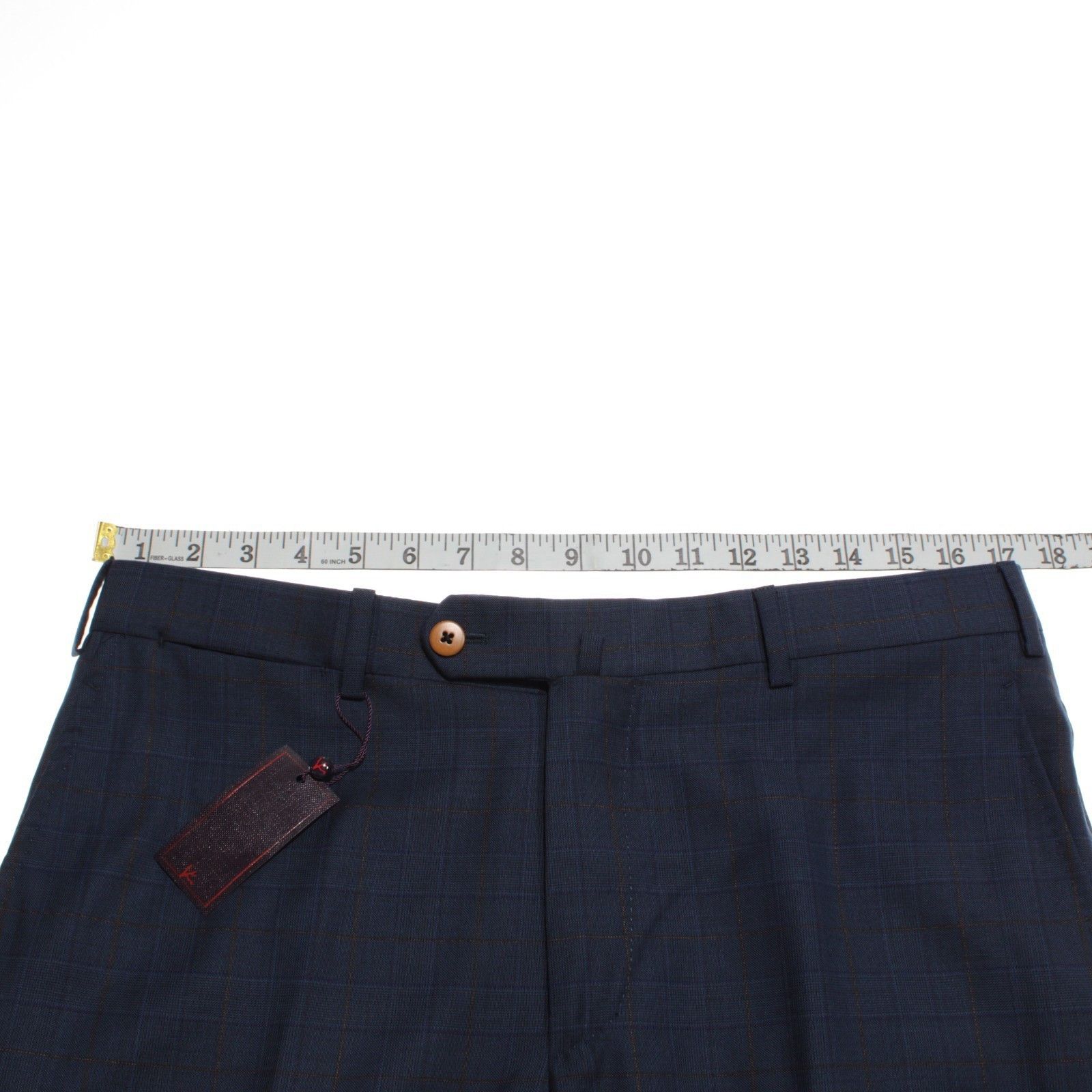 Isaia isaia New with tags Dress Pants Size 34 US In Blue Size US 34 / EU 50 - 6 Thumbnail