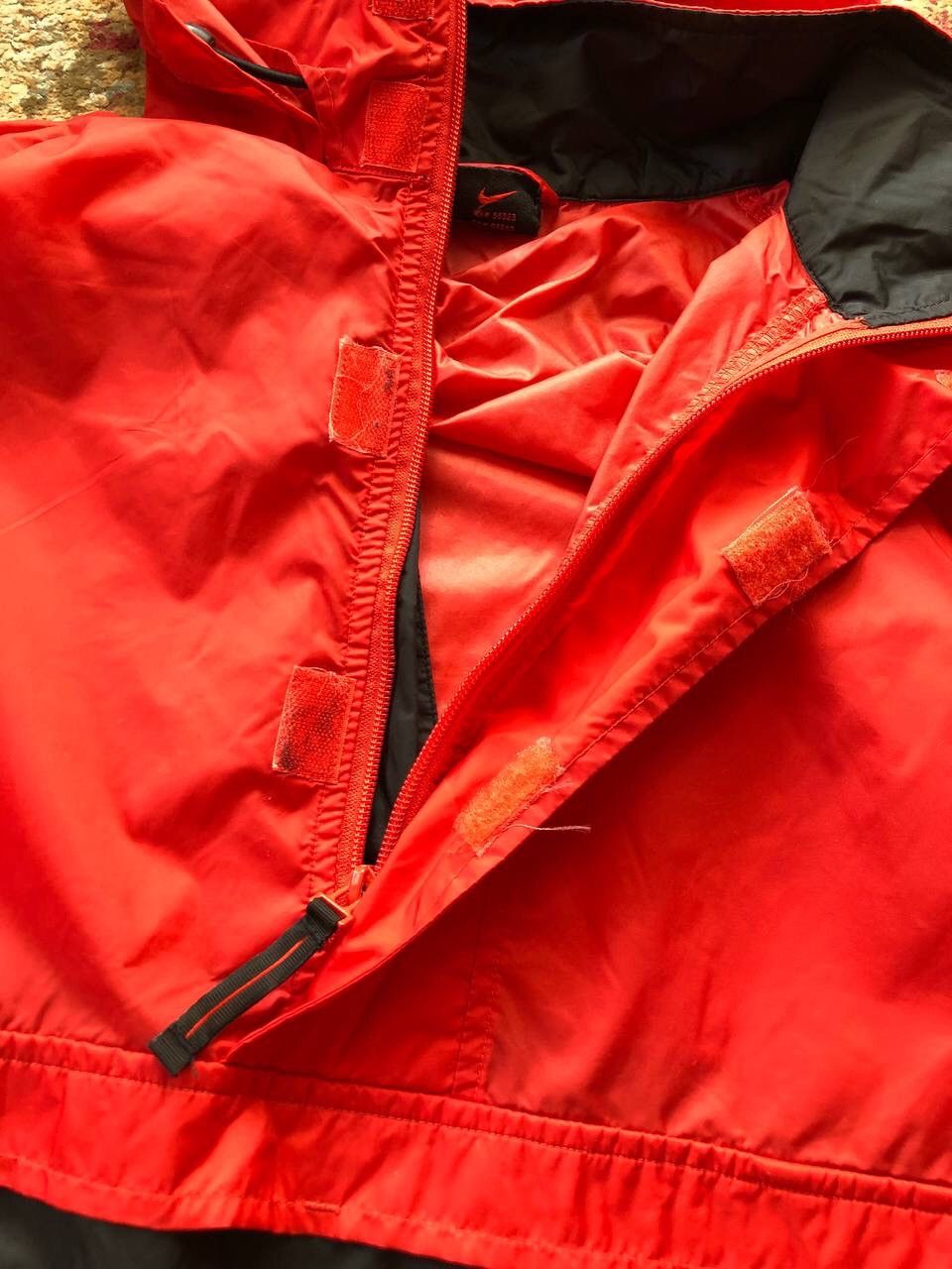 Nike × Vintage 90’s NIKE RETRO HOODED ANORAK TRACK JACKET Y2K BIG LOGO RARE Size US L / EU 52-54 / 3 - 4 Thumbnail