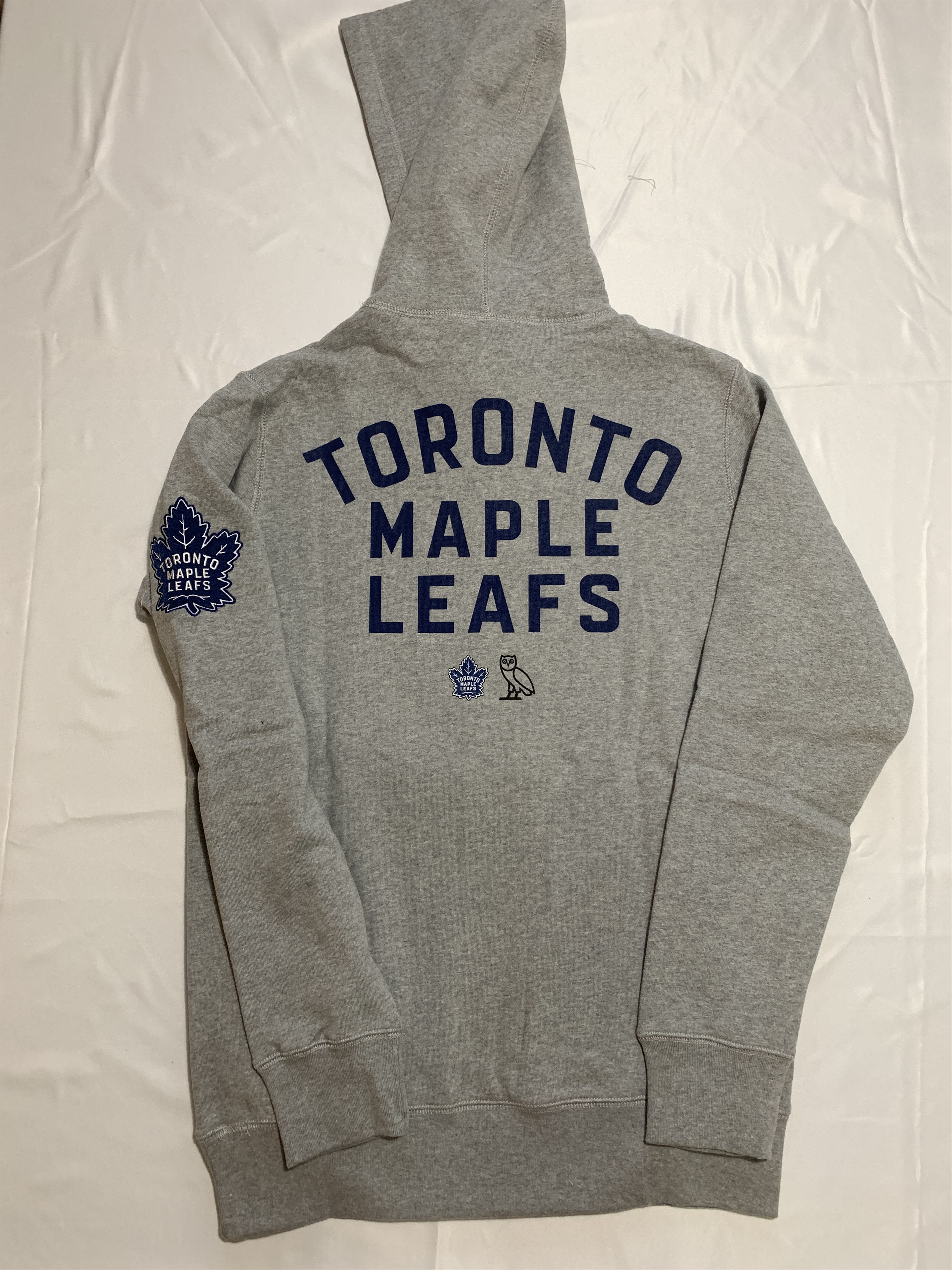Drake OVO X NHL X Toronto Maple Leafs Chenille OG Owl Hoodie Drake Size US S / EU 44-46 / 1 - 12 Thumbnail