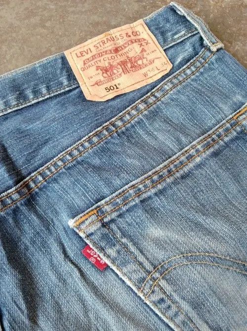 Levi's Vintage Levi's 501 Distressed Jeans 36x34 Size US 36 / EU 52 - 6 Thumbnail