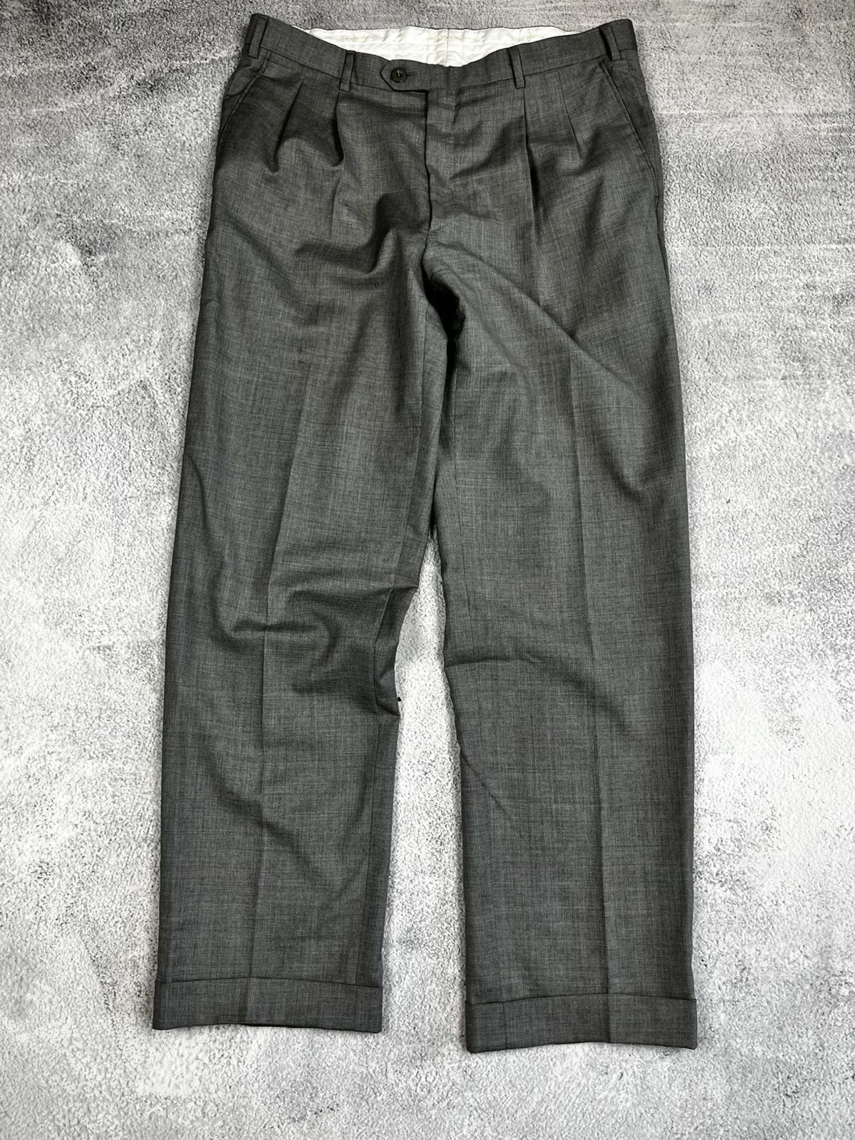 Brioni Brioni old money pants Size US 33 - 1 Thumbnail