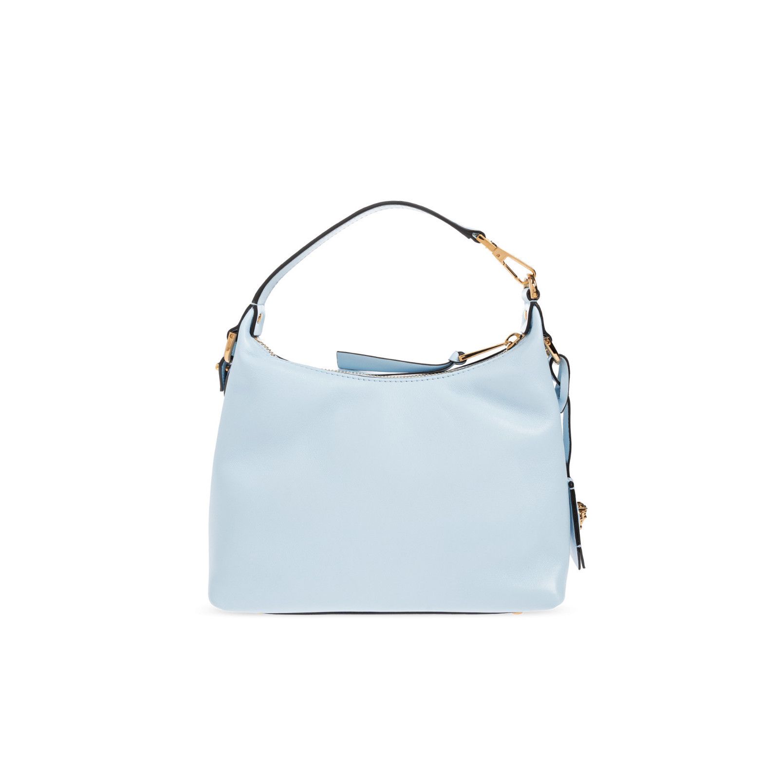 Versace VERSACE Tag Hobo Light Blue Top Handle Bag New & Authentic Size ONE SIZE - 2 Thumbnail