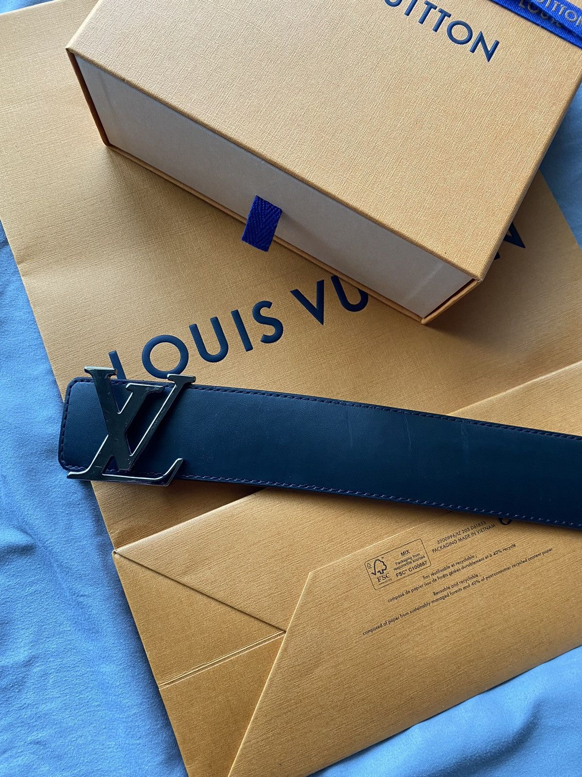 Louis Vuitton Louis Vuitton Reversible Belt authentic Size 30 - 7 Thumbnail