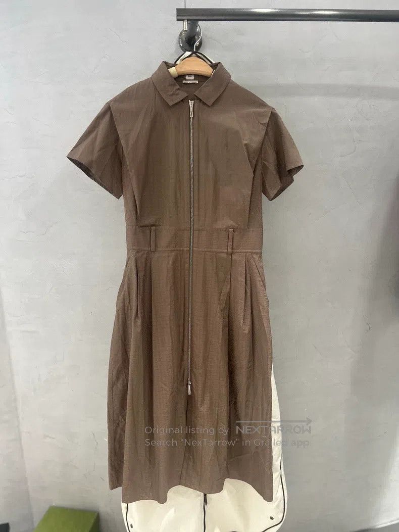 Hermes Hermes Short-sleeve dress, full of H hidden patterns Size XS / US 0-2 / IT 36-38 - 1 Thumbnail
