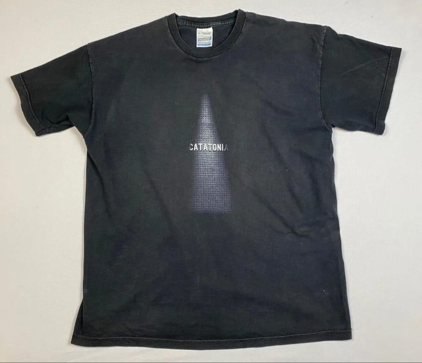 image of Band Tees x Screen Stars Vintage Catatonia Shirt Britpop Suede Pulp in Black, Men's (Size XL)