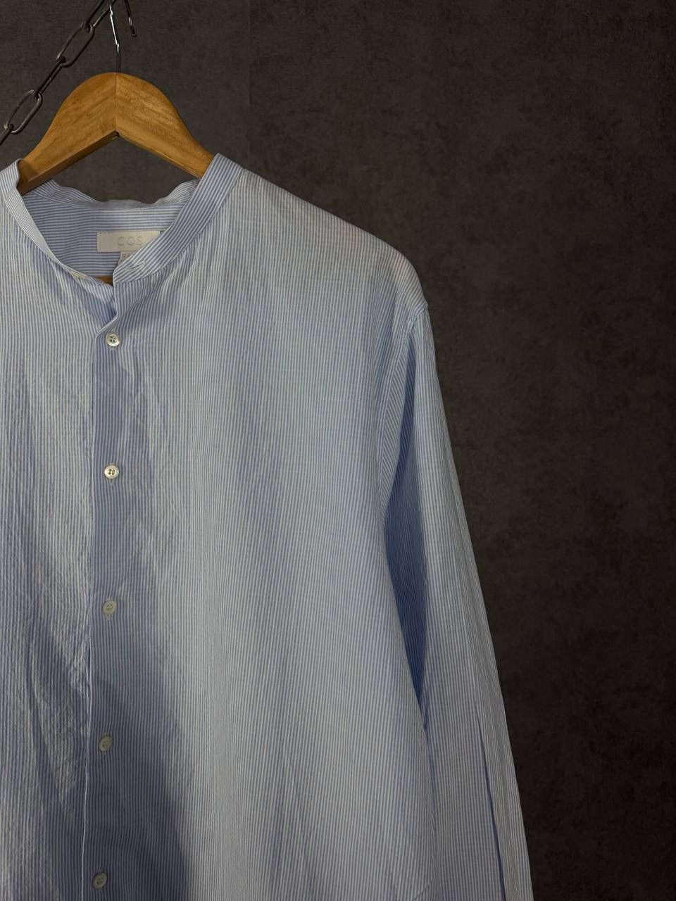 Cos COS designer striped shirt Size US L / EU 52-54 / 3 - 2 Thumbnail